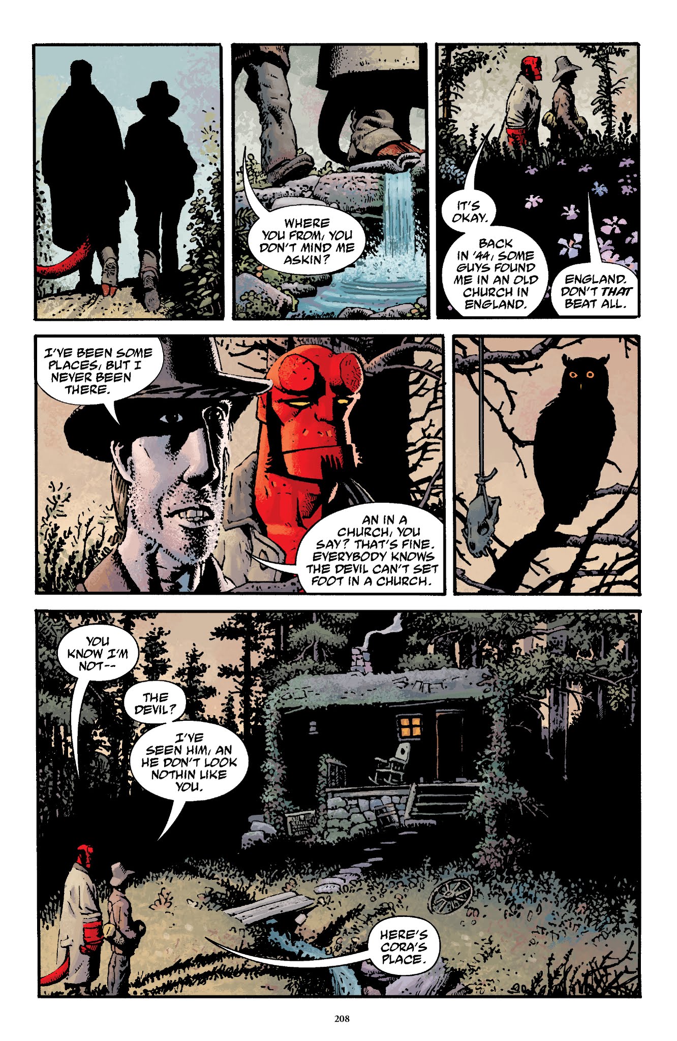 Read online Hellboy The Complete Short Stories comic -  Issue # TPB 1 (Part 3) - 9