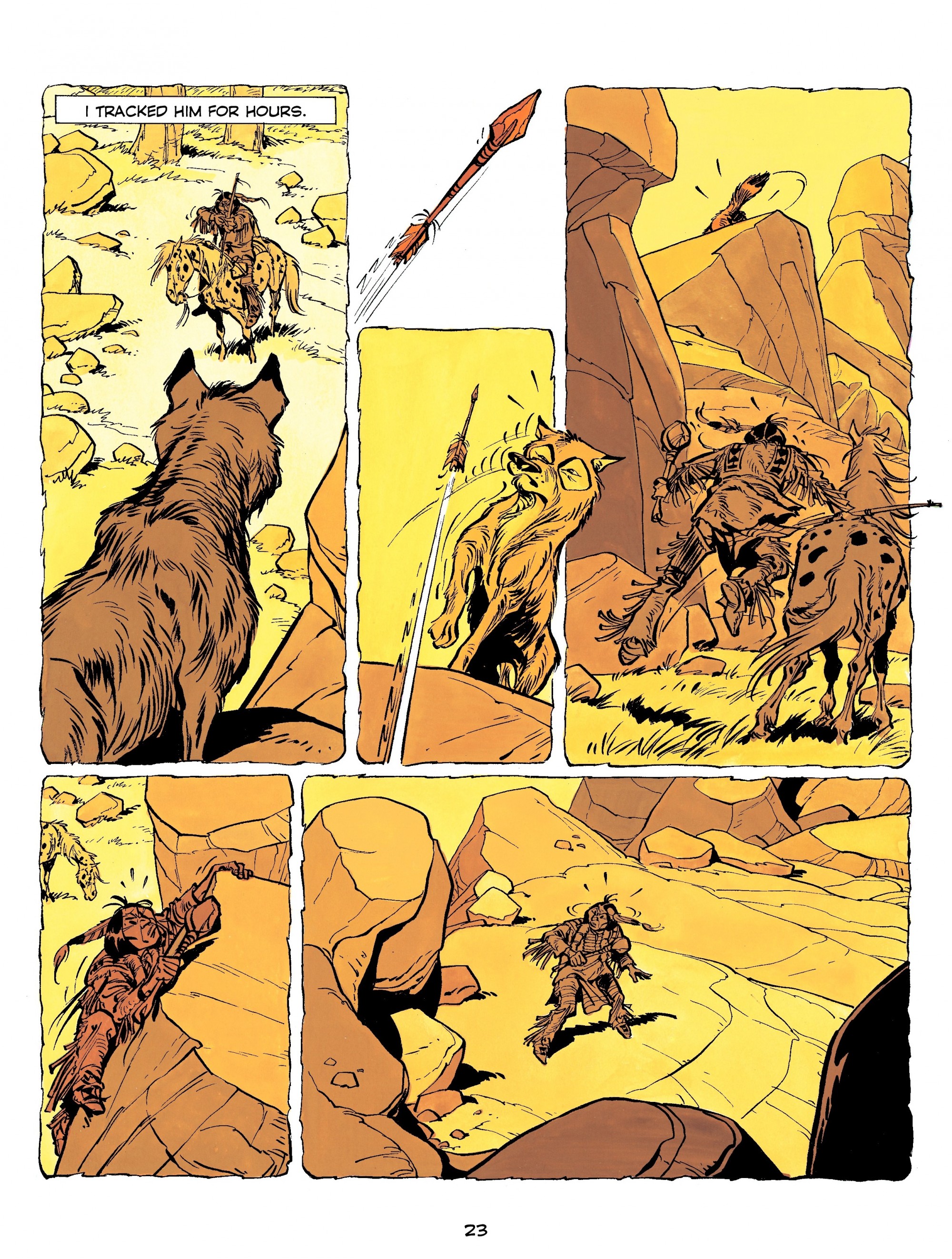 Read online Yakari comic -  Issue #6 - 23