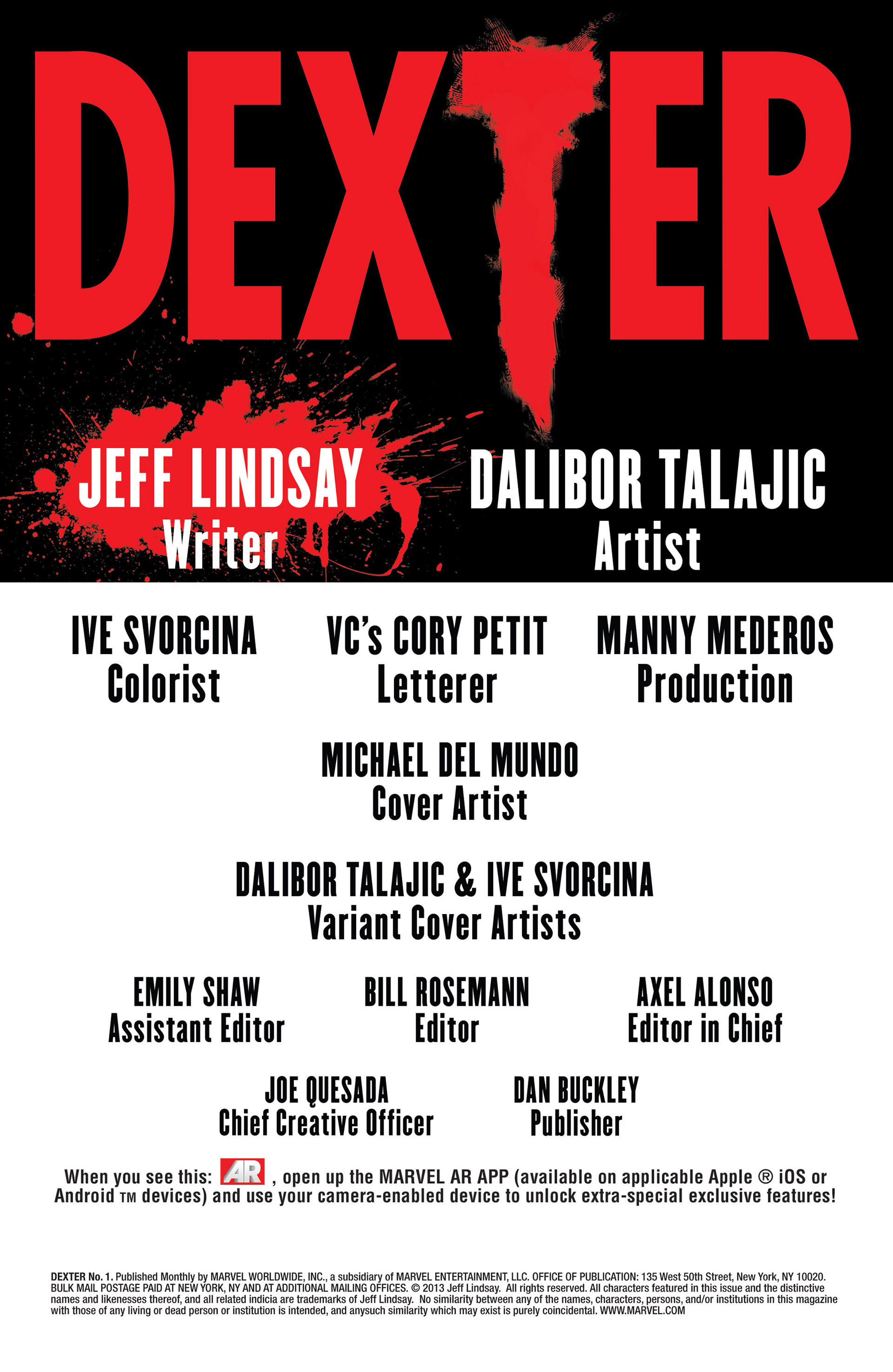 Read online Dexter comic -  Issue #1 - 2