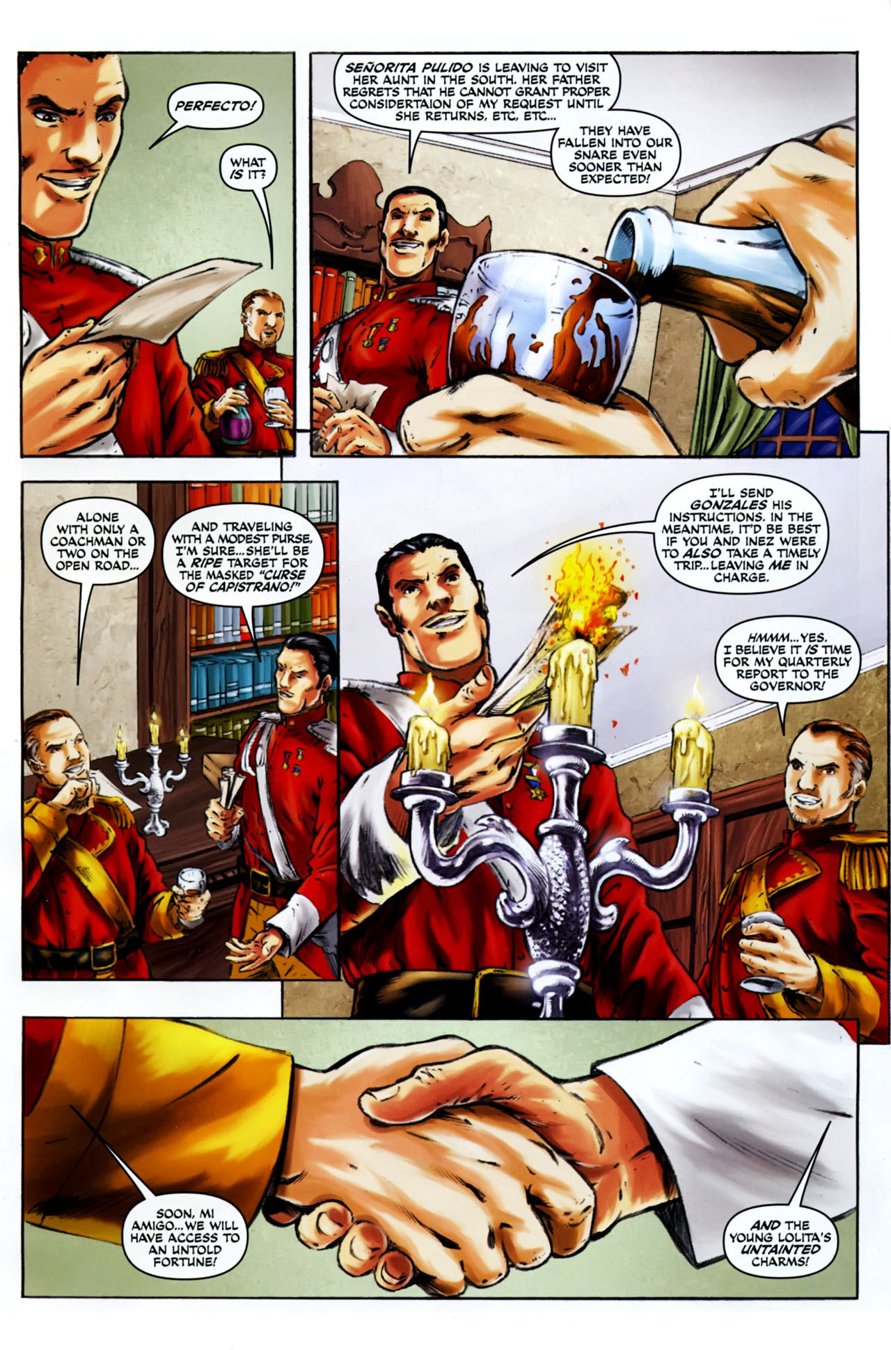 Read online Zorro (2008) comic -  Issue #13 - 12