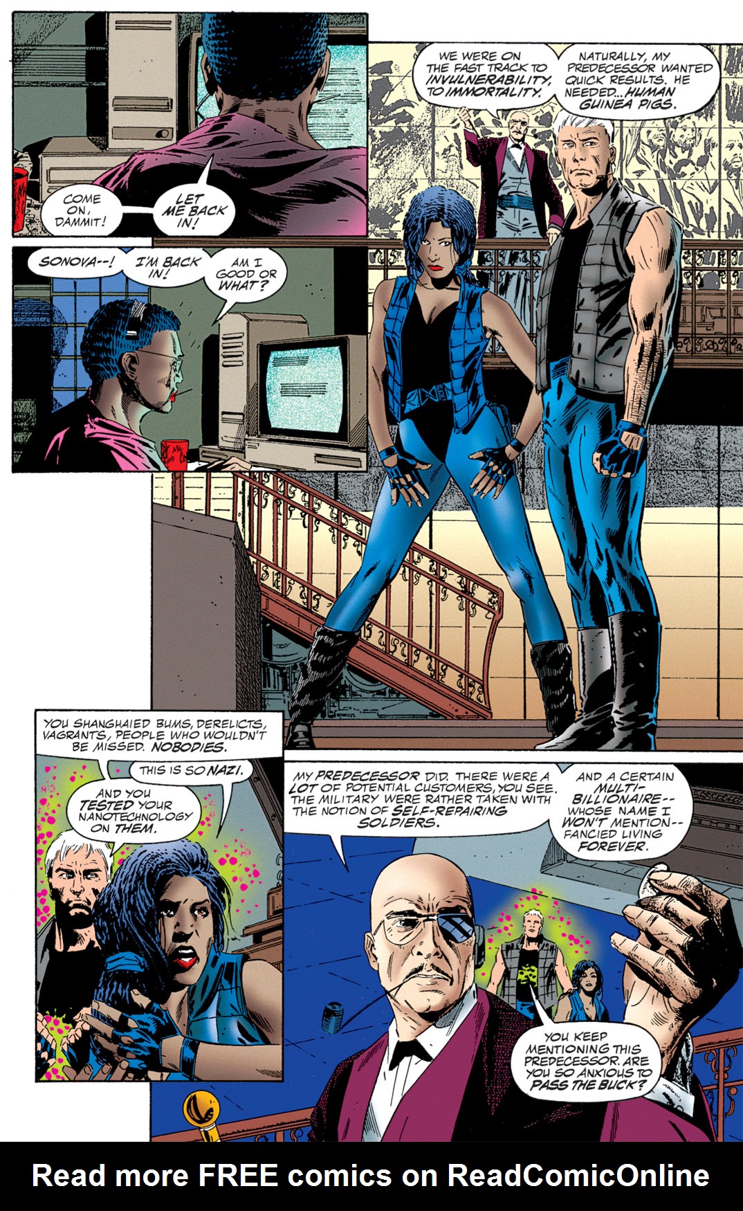 Read online Resurrection Man (1997) comic -  Issue #11 - 19