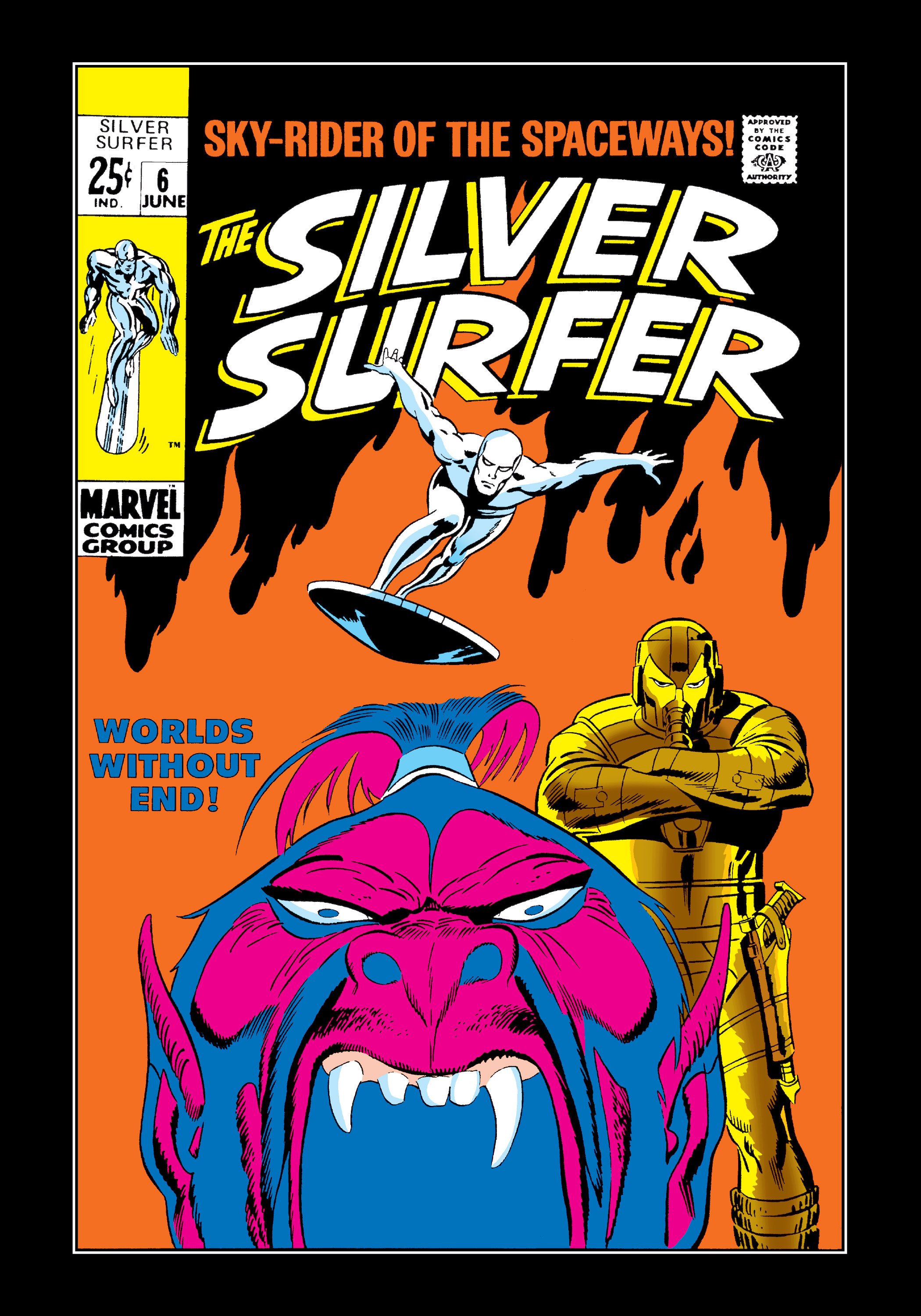 Read online Marvel Masterworks: The Silver Surfer comic -  Issue # TPB 1 (Part 3) - 8