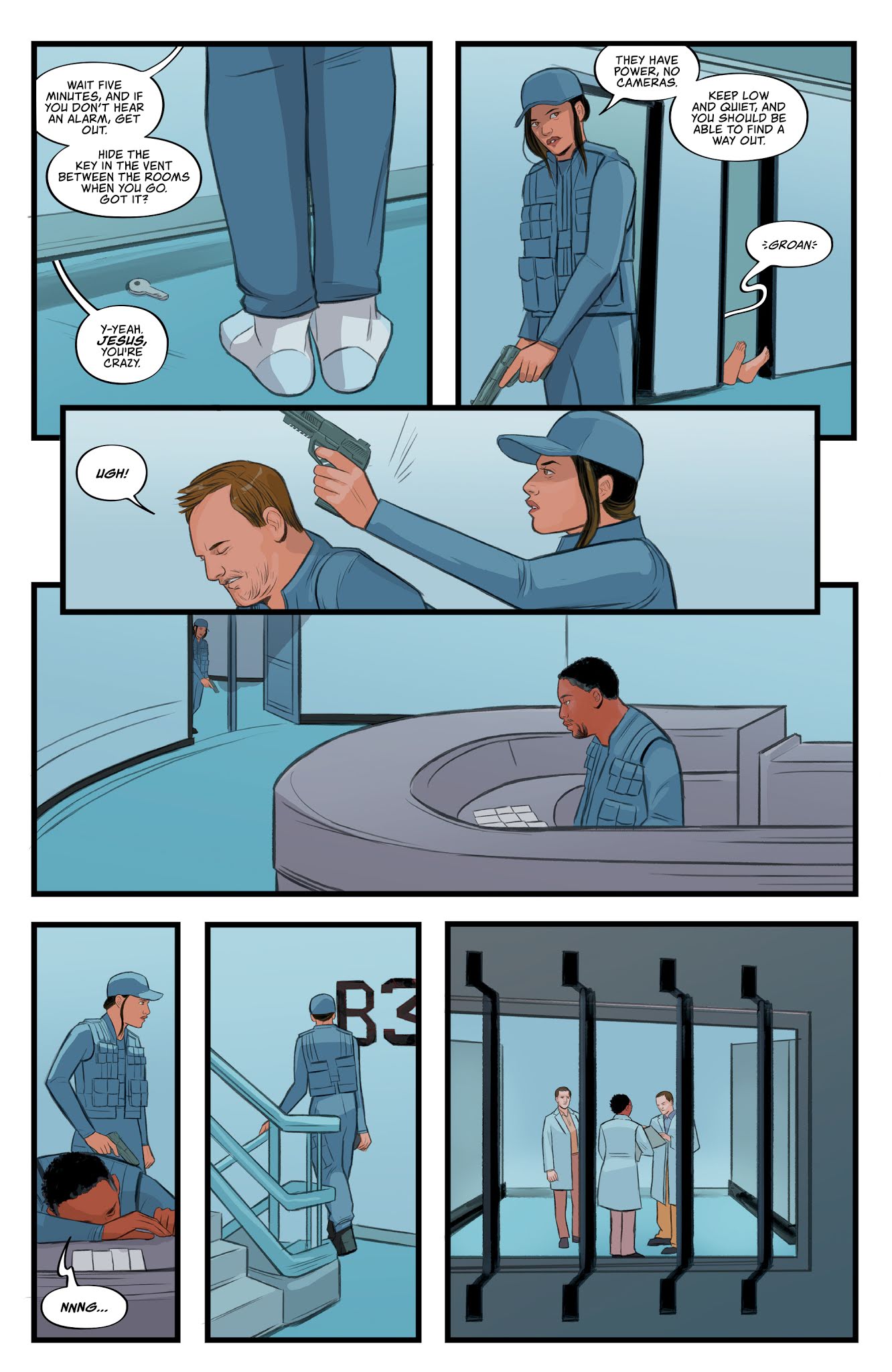 Read online The Wilds comic -  Issue #3 - 13