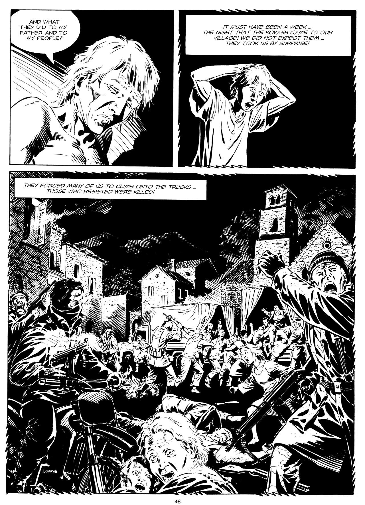 Read online Dampyr (2000) comic -  Issue #11 - 46