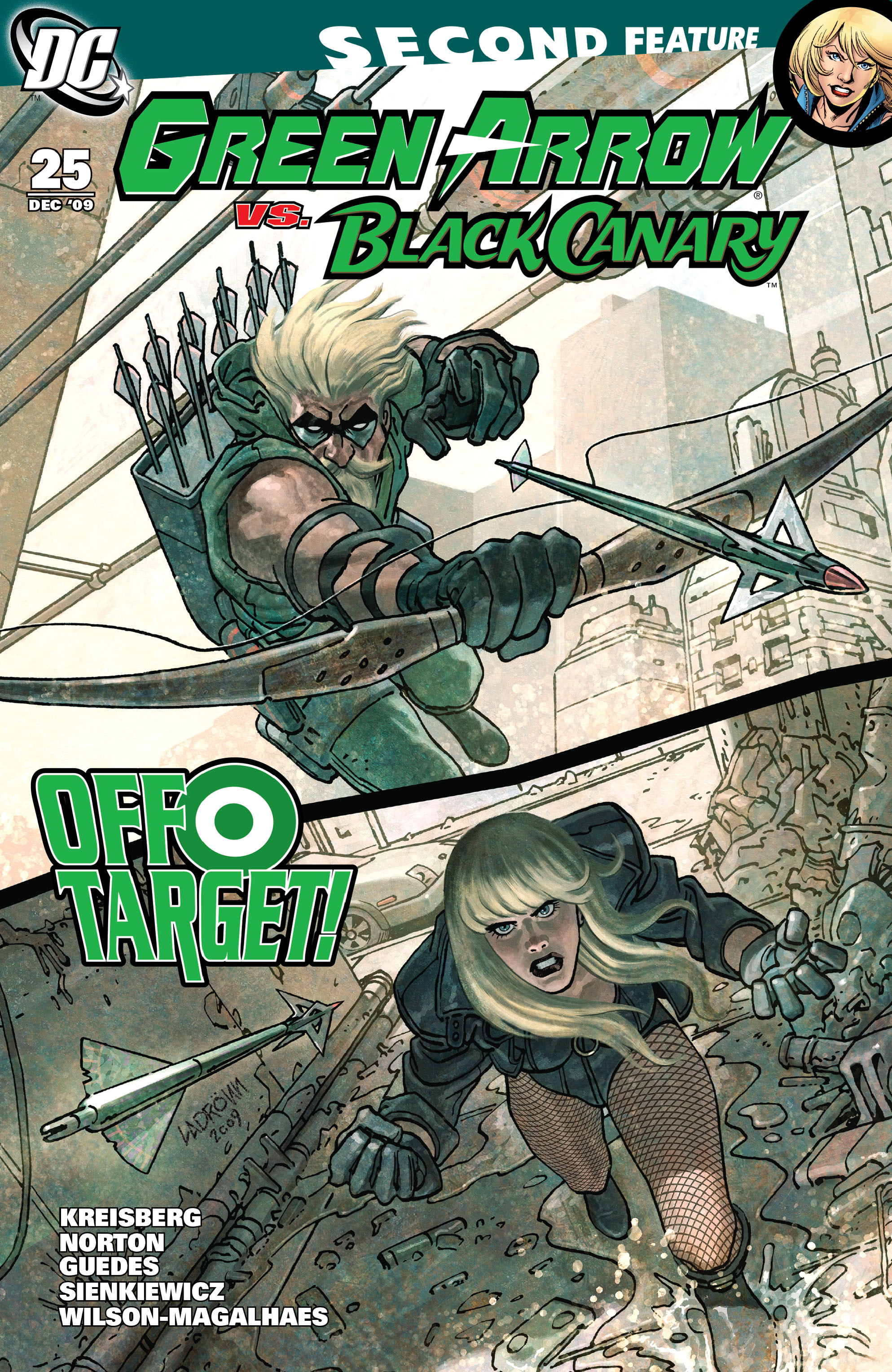 Read online Green Arrow/Black Canary comic -  Issue #25 - 1