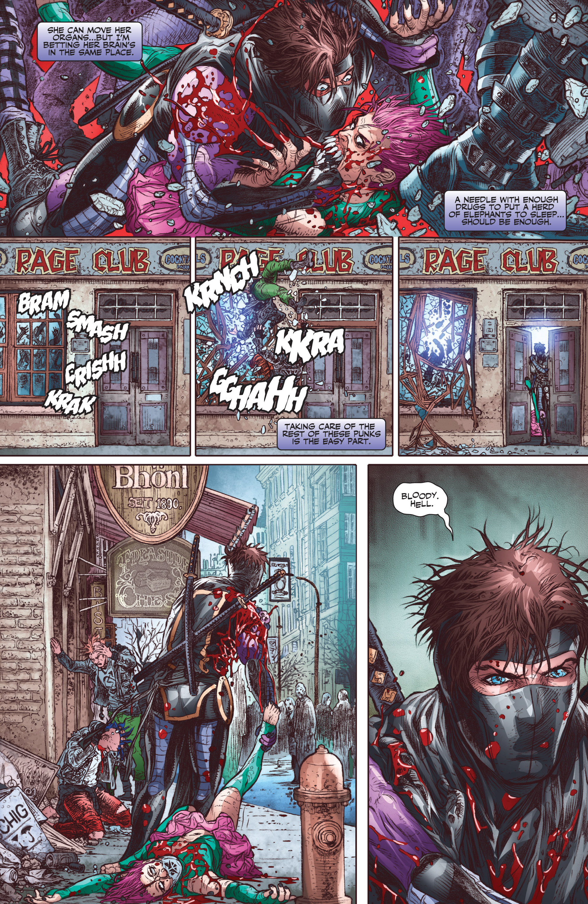 Read online Ninjak (2015) comic -  Issue #7 - 20