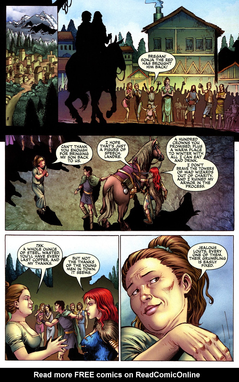 Red Sonja: Blue issue Full - Page 30
