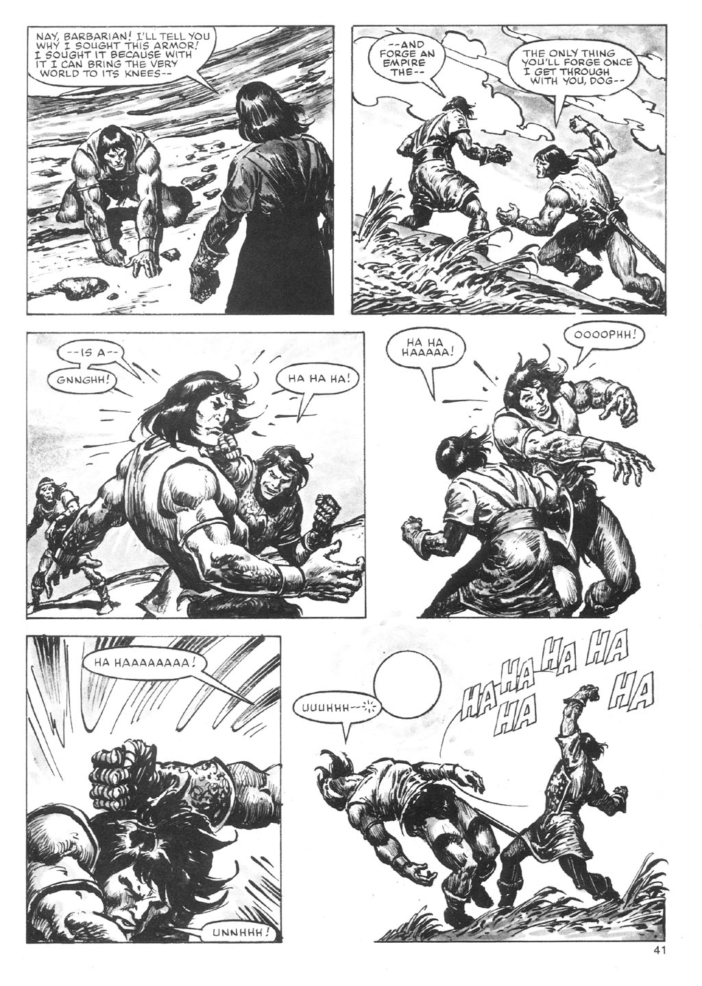 Read online The Savage Sword Of Conan comic -  Issue #87 - 41