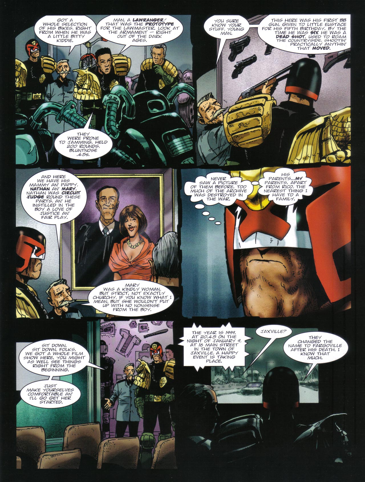 Read online Judge Dredd Origins comic -  Issue # TPB - 30