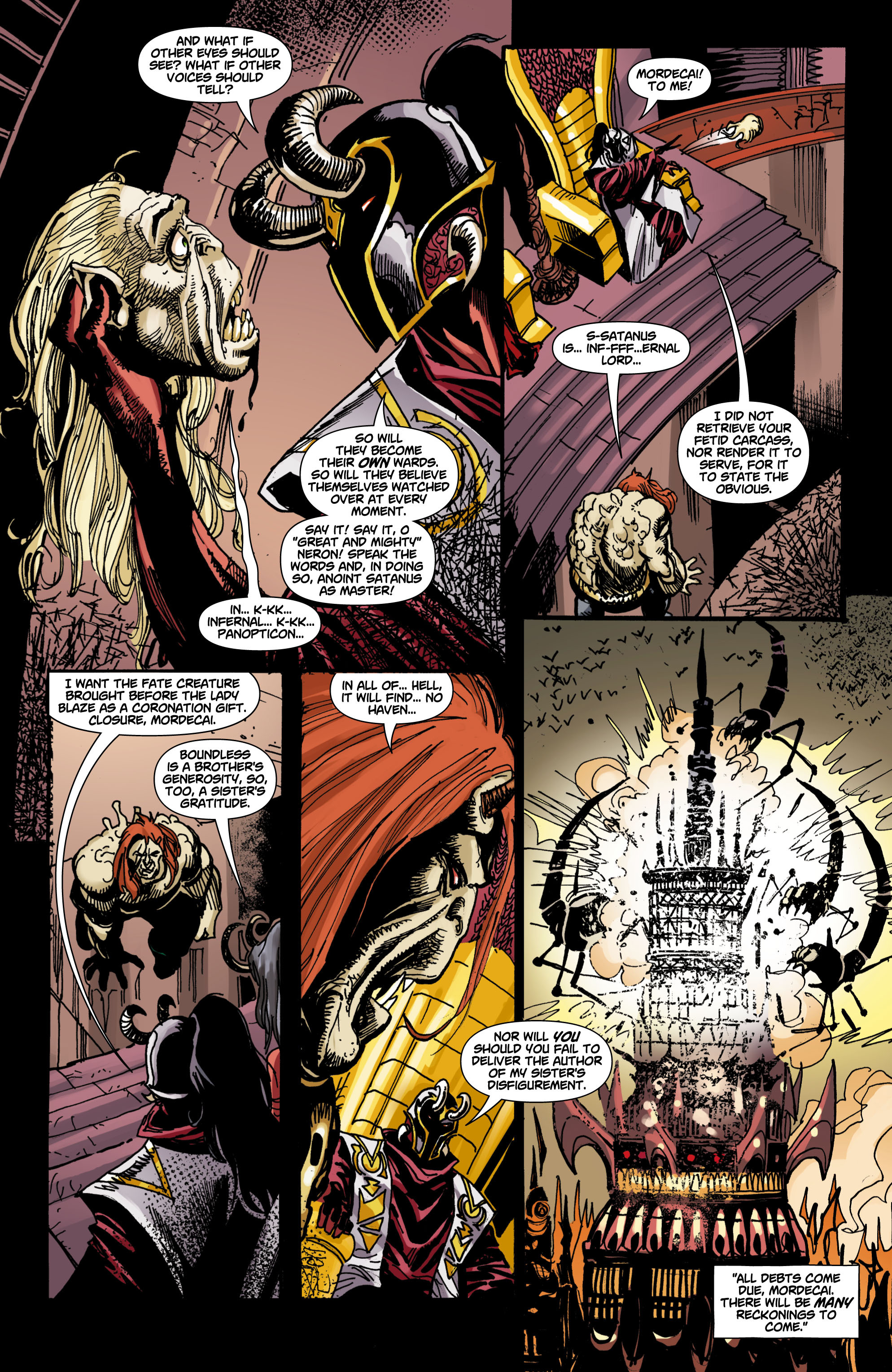 Read online Reign in Hell comic -  Issue #7 - 11