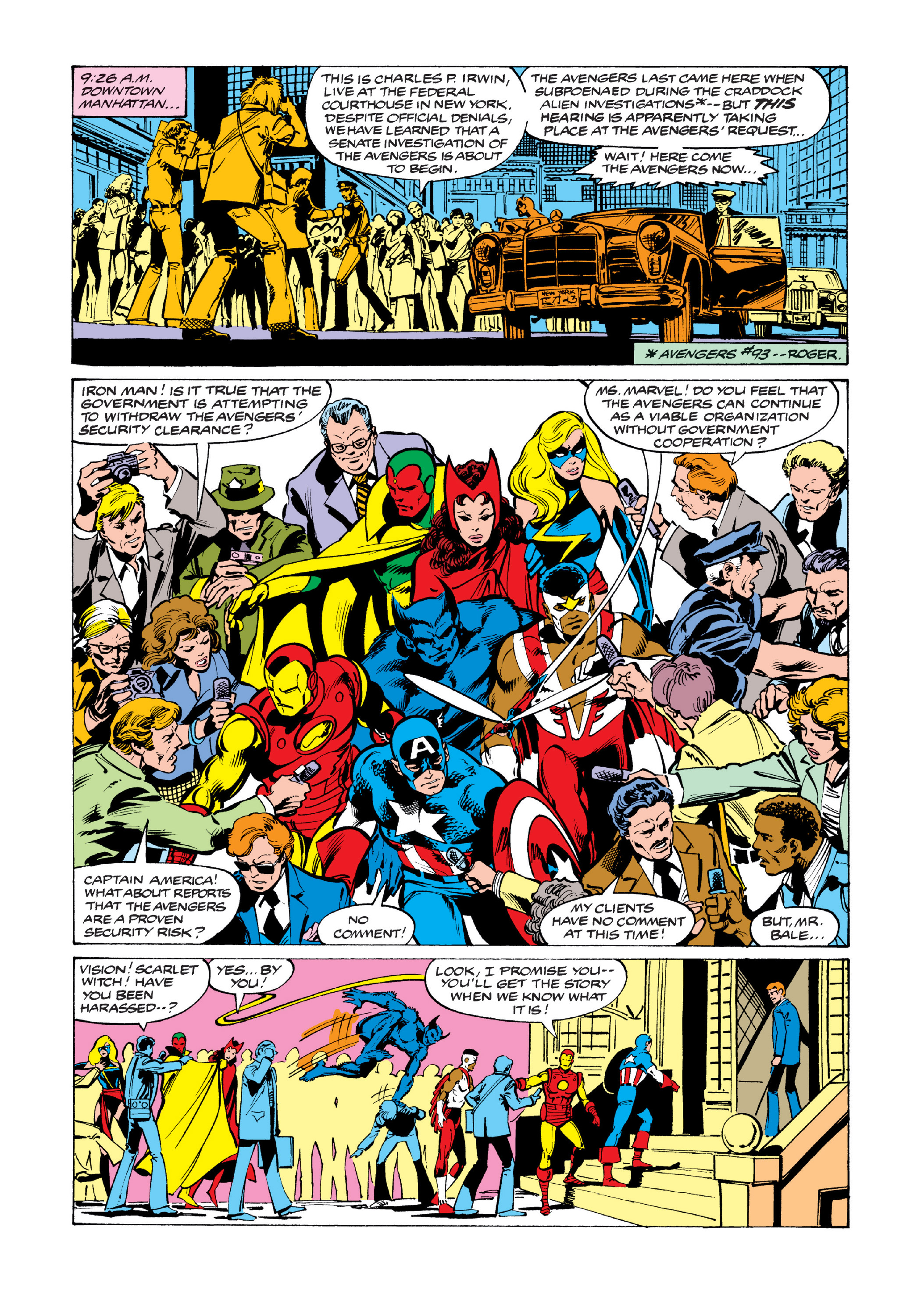 Read online Marvel Masterworks: The Avengers comic -  Issue # TPB 19 (Part 1) - 32