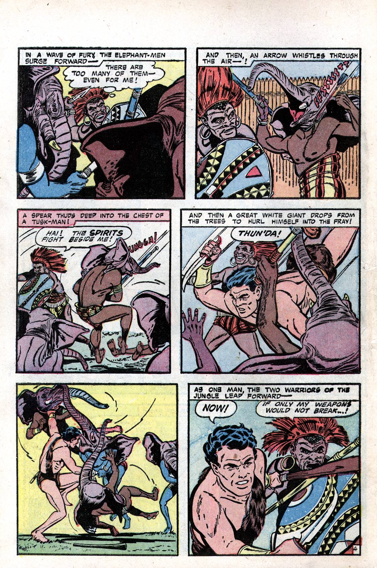 Read online Thun'da: King of the Congo comic -  Issue #6 - 6