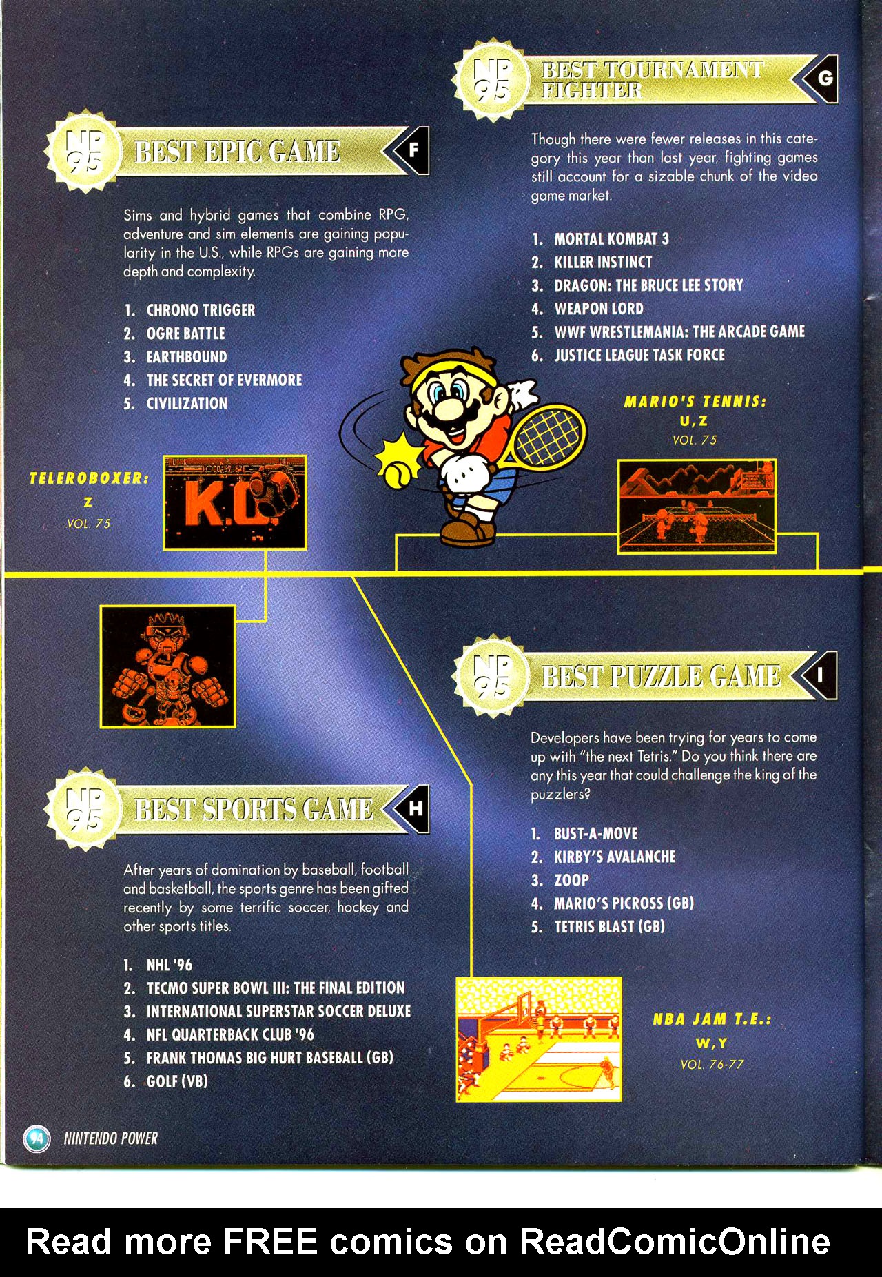 Read online Nintendo Power comic -  Issue #82 - 103
