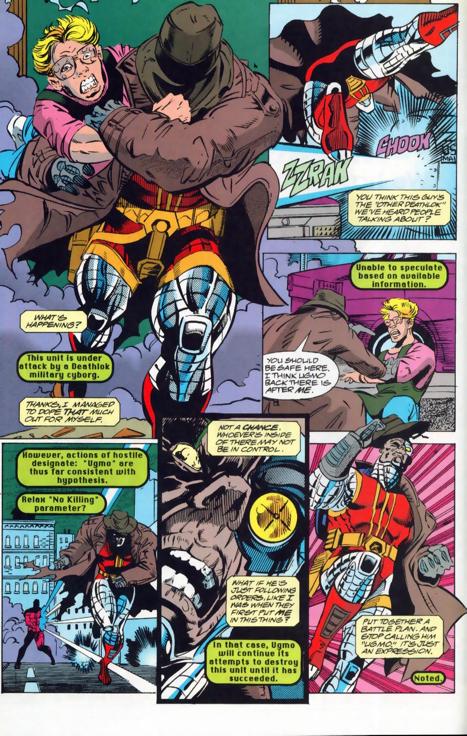 Read online Deathlok (1991) comic -  Issue #16 - 10