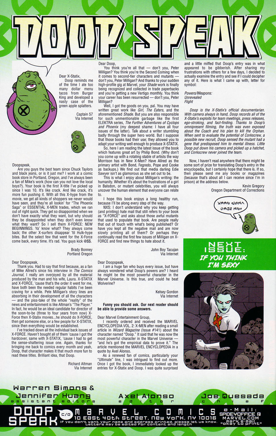 Read online X-Statix comic -  Issue #11 - 25