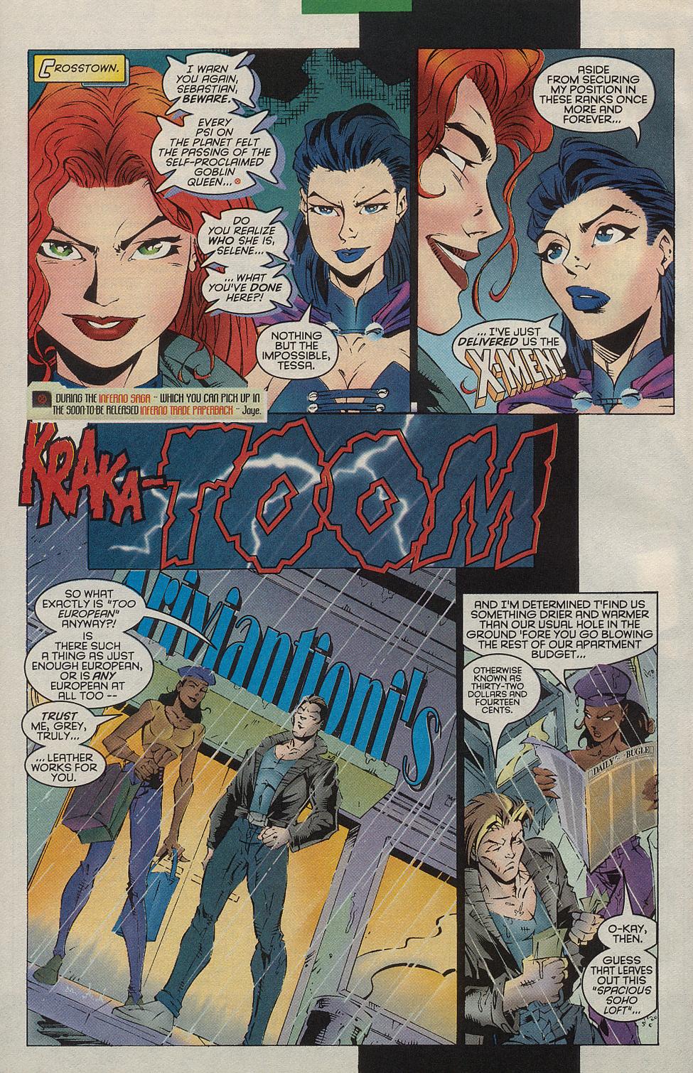 Read online X-Man comic -  Issue #22 - 18