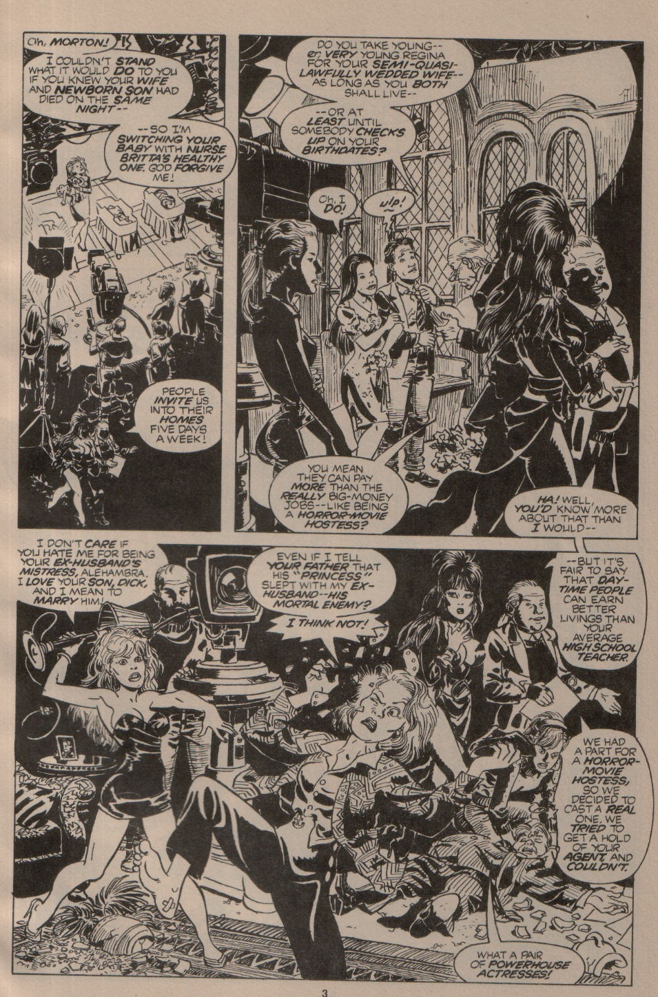 Read online Elvira, Mistress of the Dark comic -  Issue #11 - 4