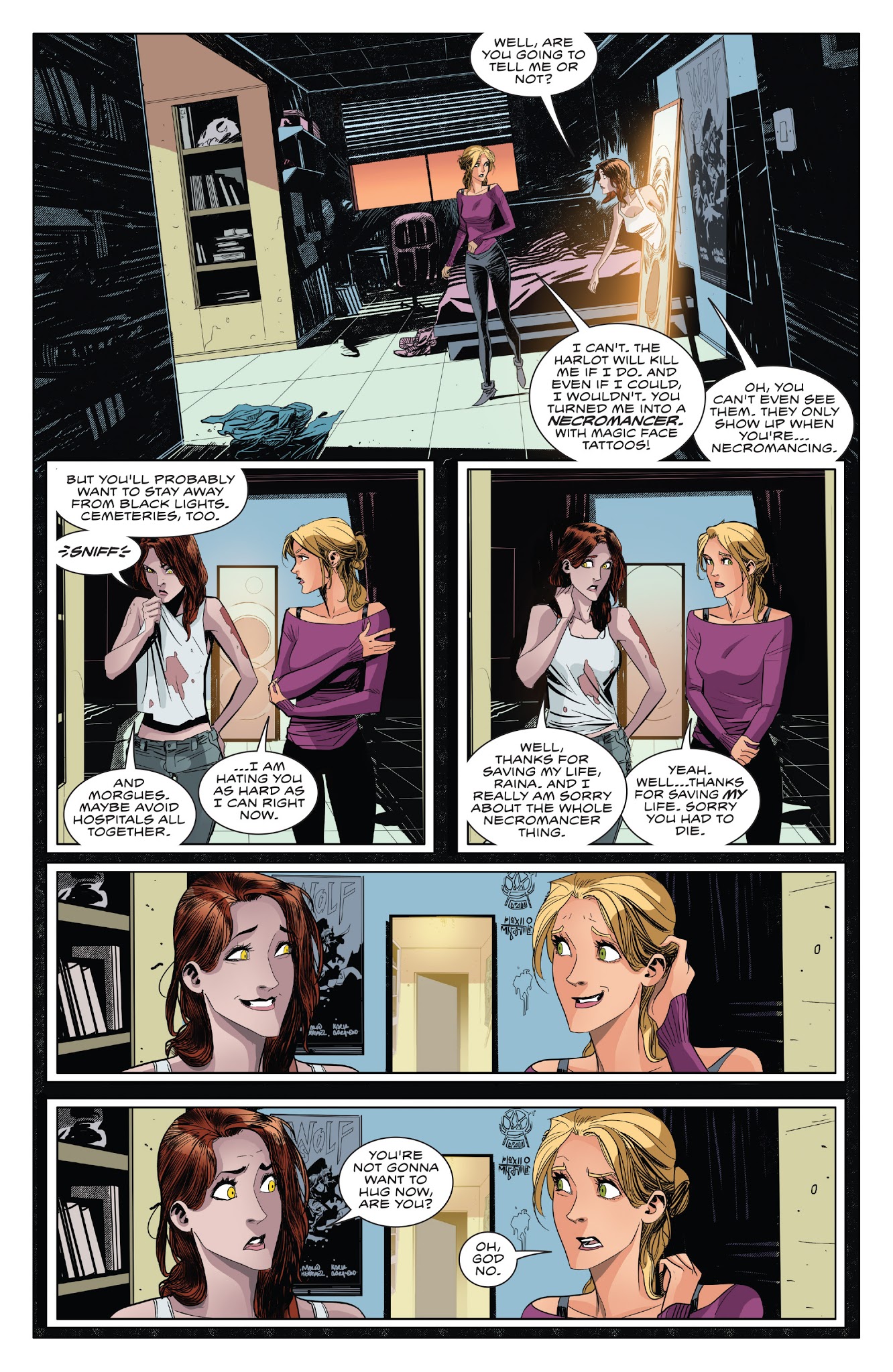 Read online Hexed (2014) comic -  Issue #4 - 5