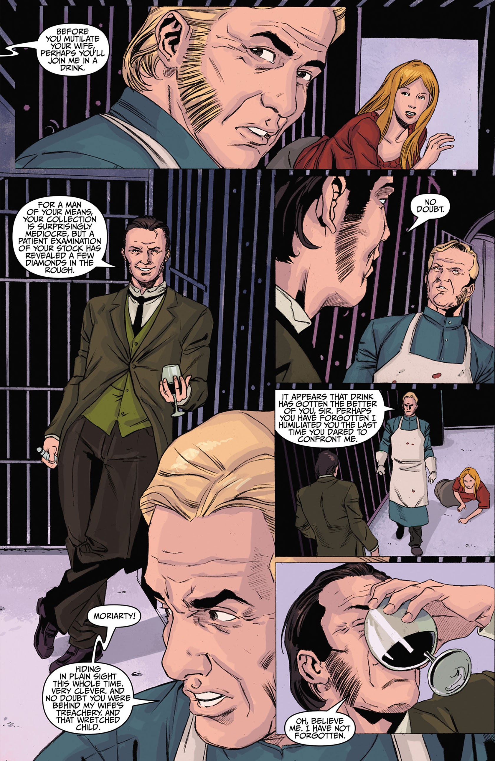 Read online Sherlock Holmes: Moriarty Lives comic -  Issue #5 - 15