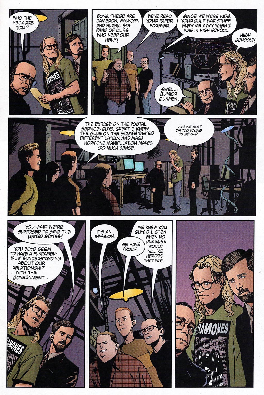 Lone Gunmen issue Full - Page 5