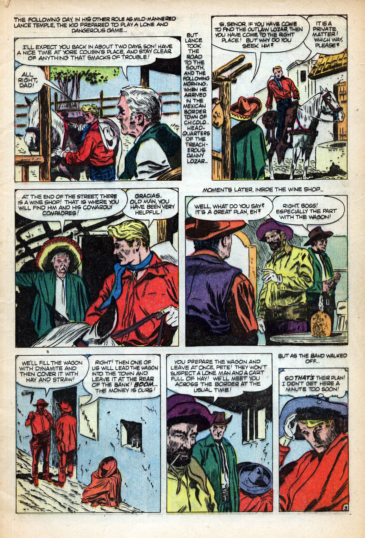 Read online The Outlaw Kid (1954) comic -  Issue #13 - 5