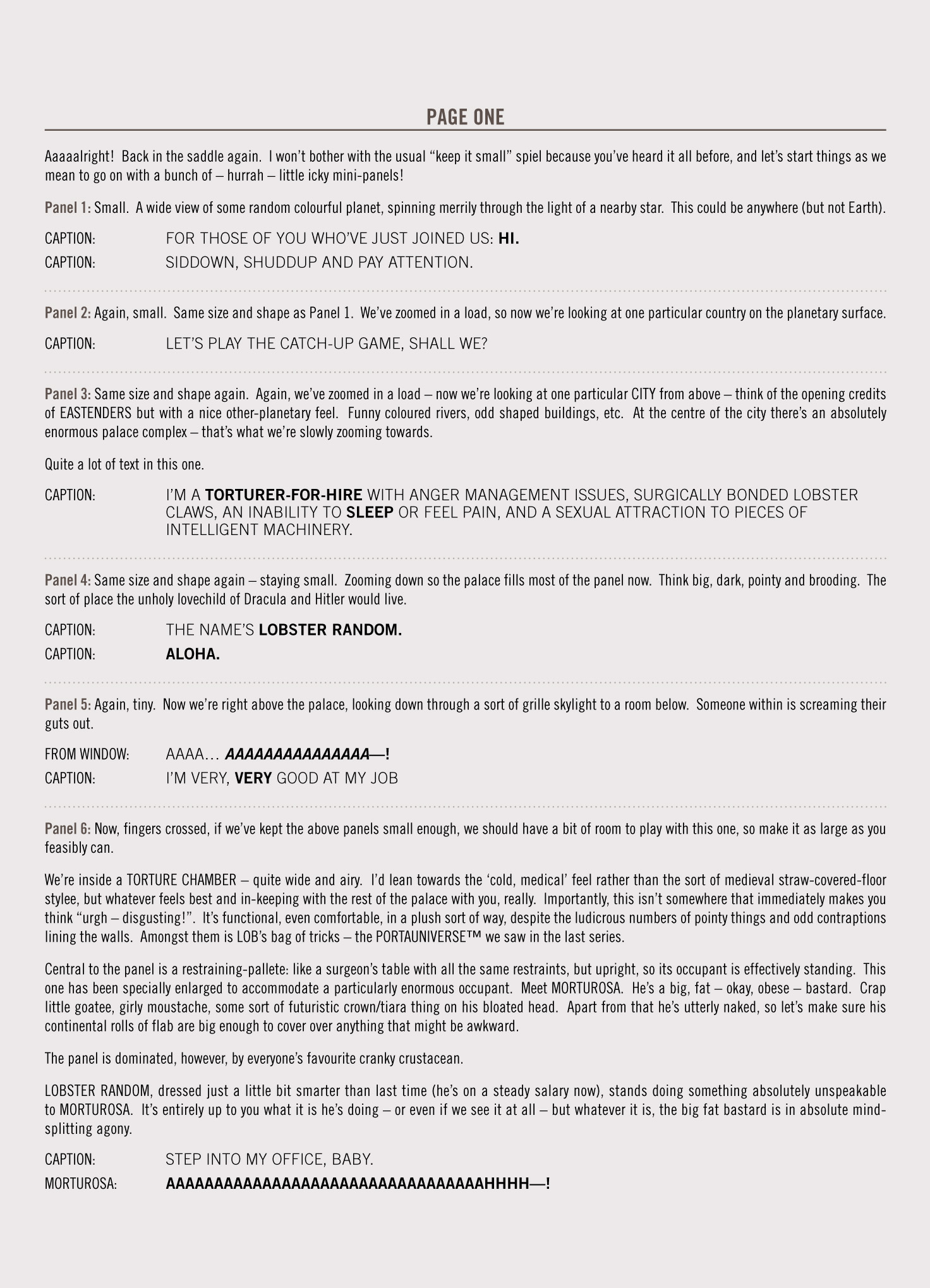 Read online 2000 AD Script Book comic -  Issue # TPB (Part 2) - 75