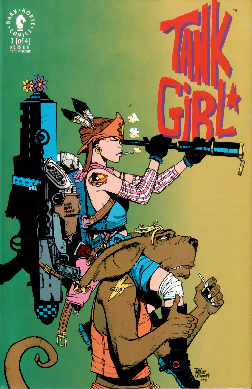 Read online Tank Girl (1991) comic -  Issue #3 - 1