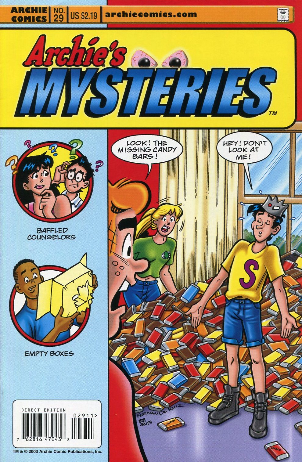 Read online Archie's Weird Mysteries comic -  Issue #29 - 1