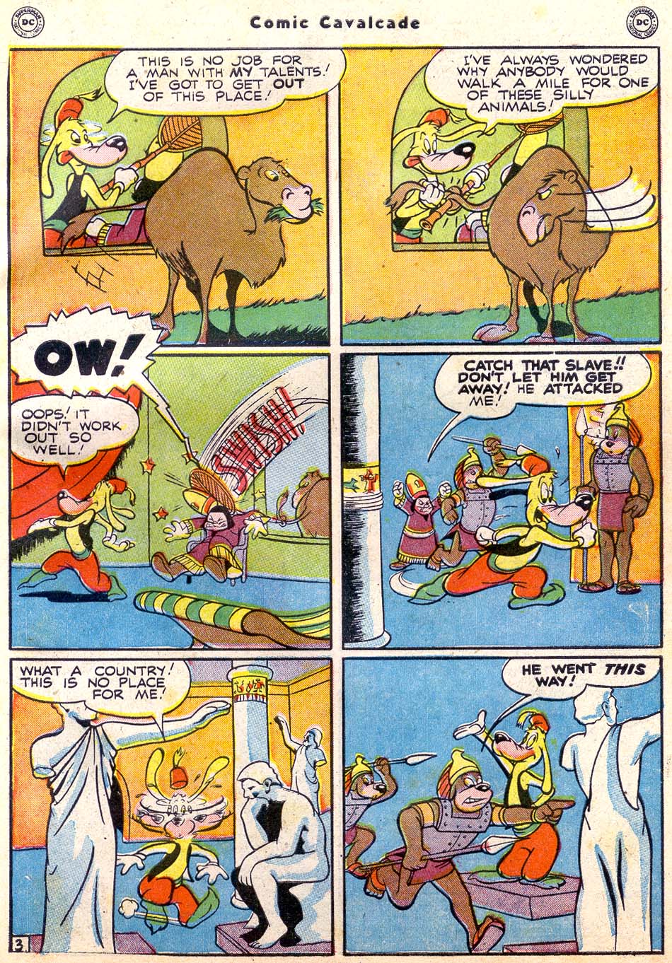 Read online Comic Cavalcade comic -  Issue #36 - 51