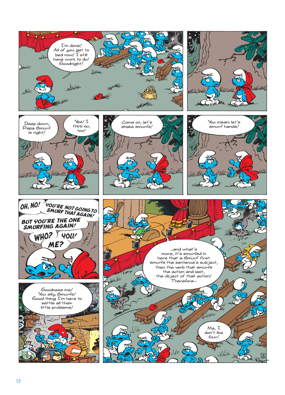 Read online The Smurfs comic -  Issue #12 - 12