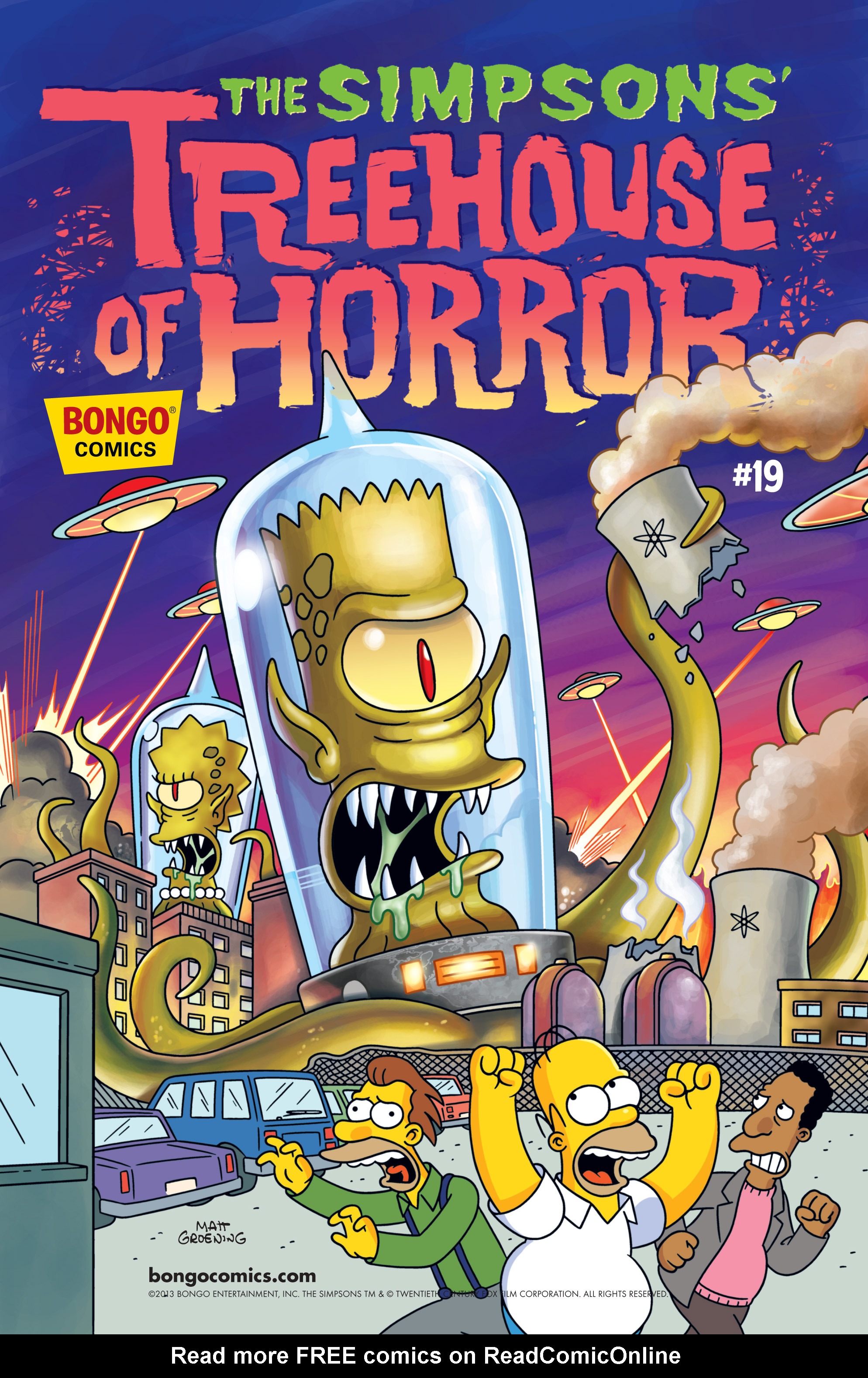 Read online Treehouse of Horror comic -  Issue #19 - 2