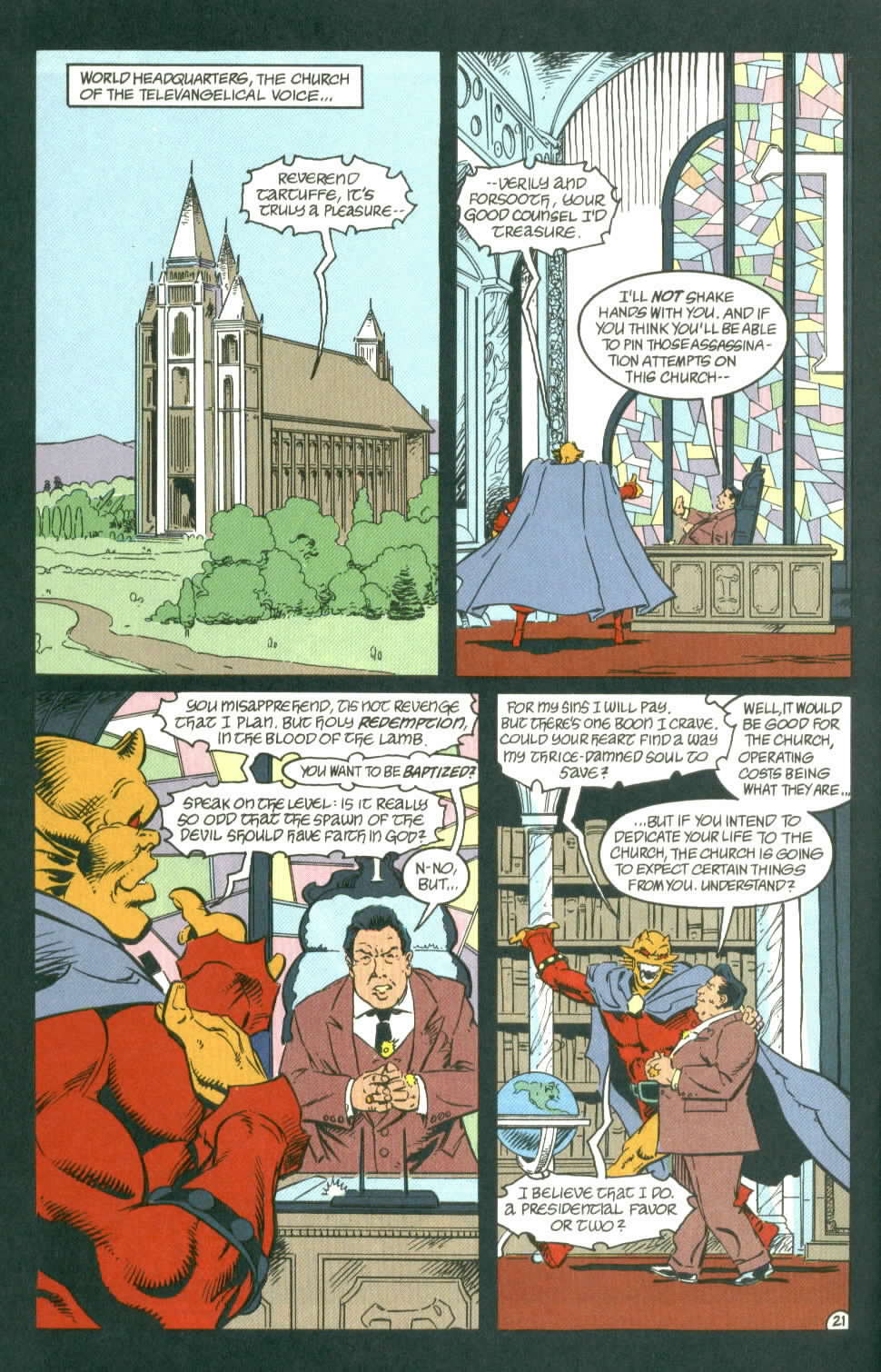 Read online The Demon (1990) comic -  Issue #28 - 22