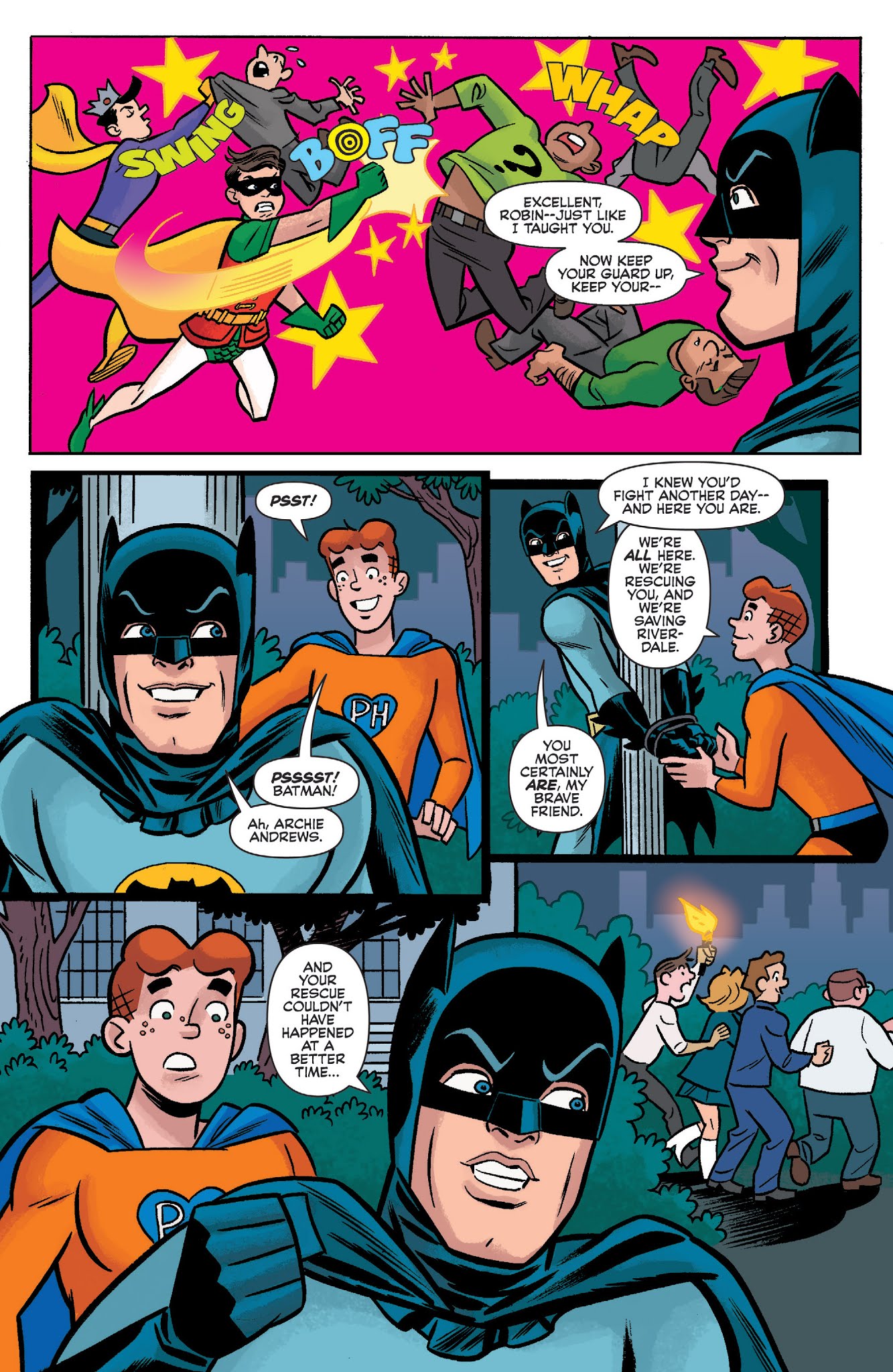 Read online Archie Meets Batman '66 comic -  Issue #6 - 16