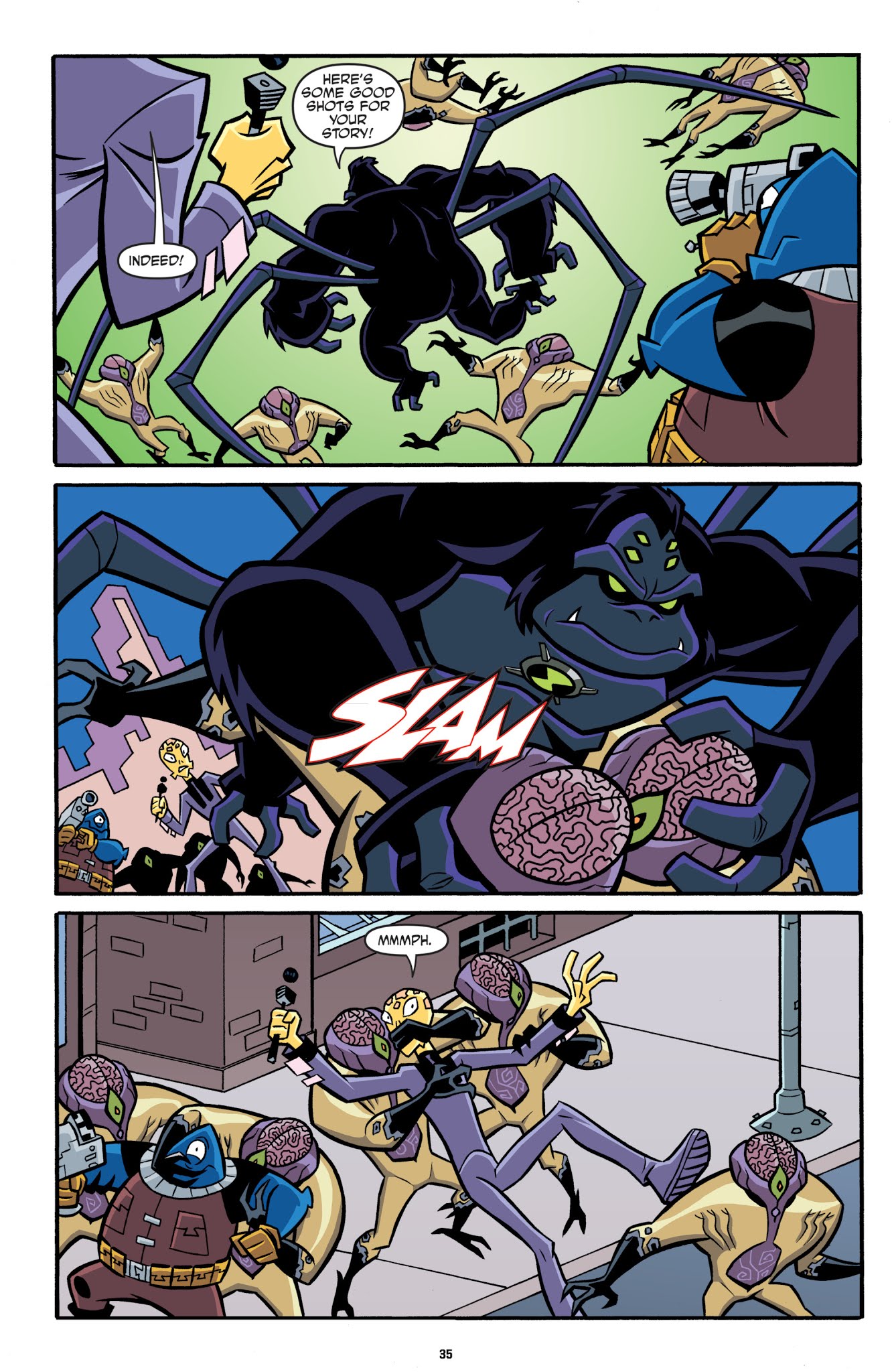 Read online Ben 10 Classics comic -  Issue # TPB 4 - 36