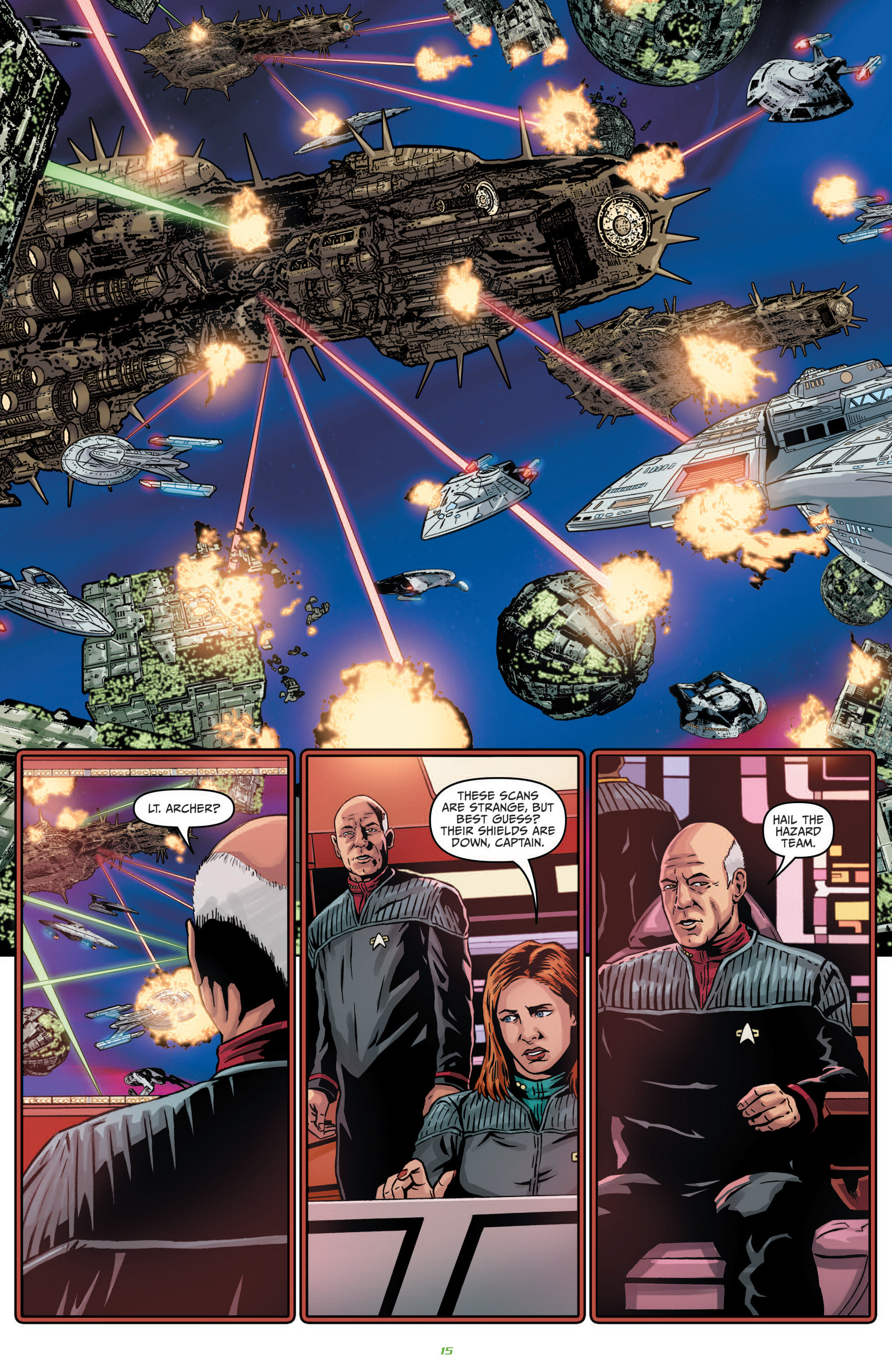 Read online Star Trek: The Next Generation - Hive comic -  Issue #2 - 18