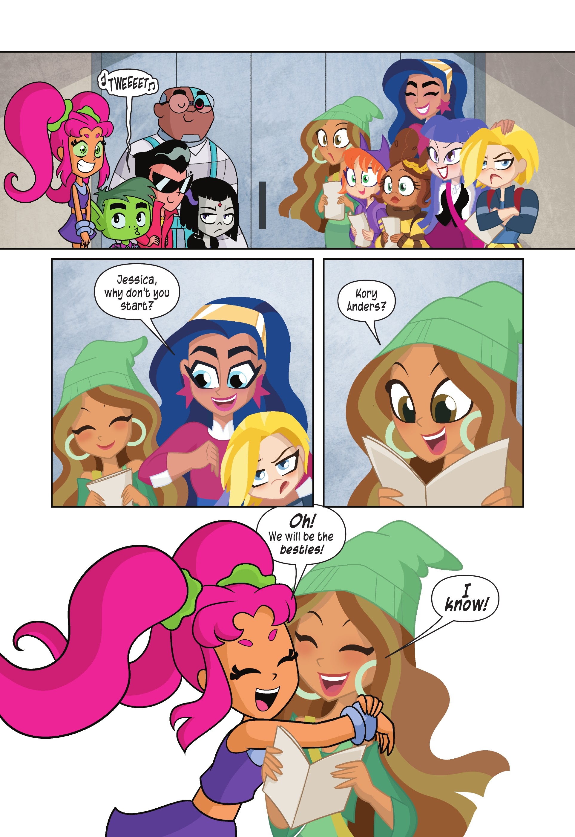 Read online Teen Titans Go!/DC Super Hero Girls: Exchange Students comic -  Issue # TPB (Part 1) - 35
