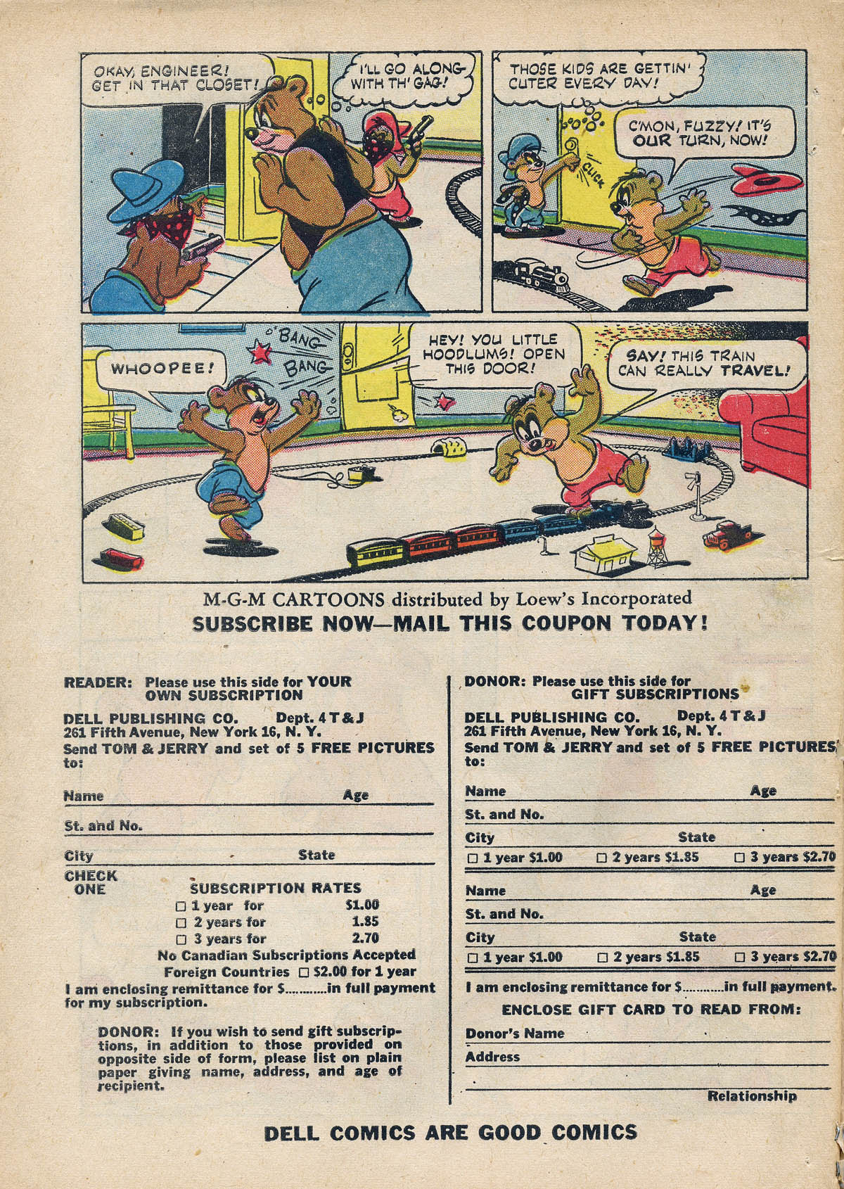 Read online Tom & Jerry Comics comic -  Issue #69 - 51