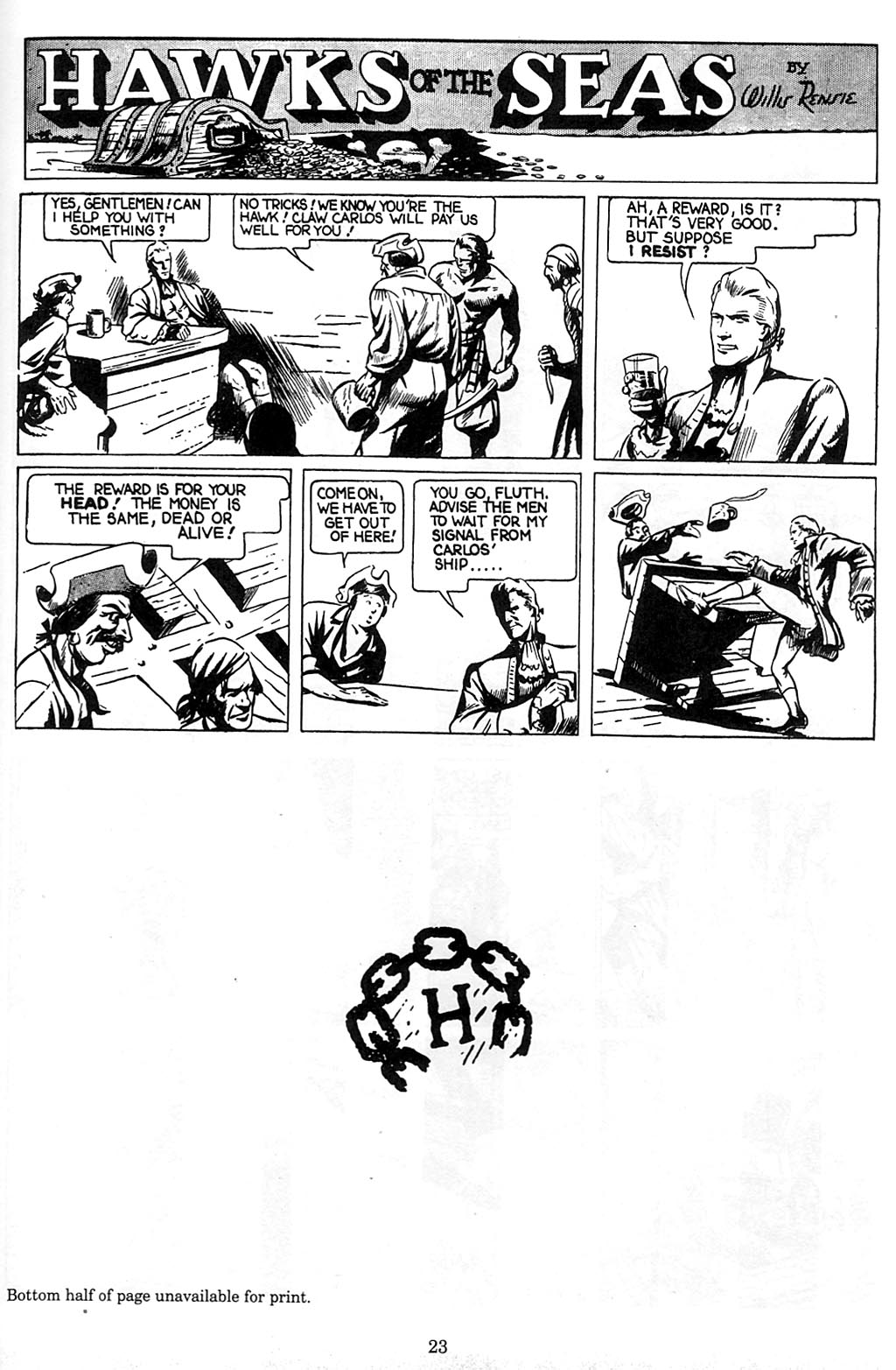 Read online Will Eisner's Hawks of the Seas comic -  Issue # TPB - 24