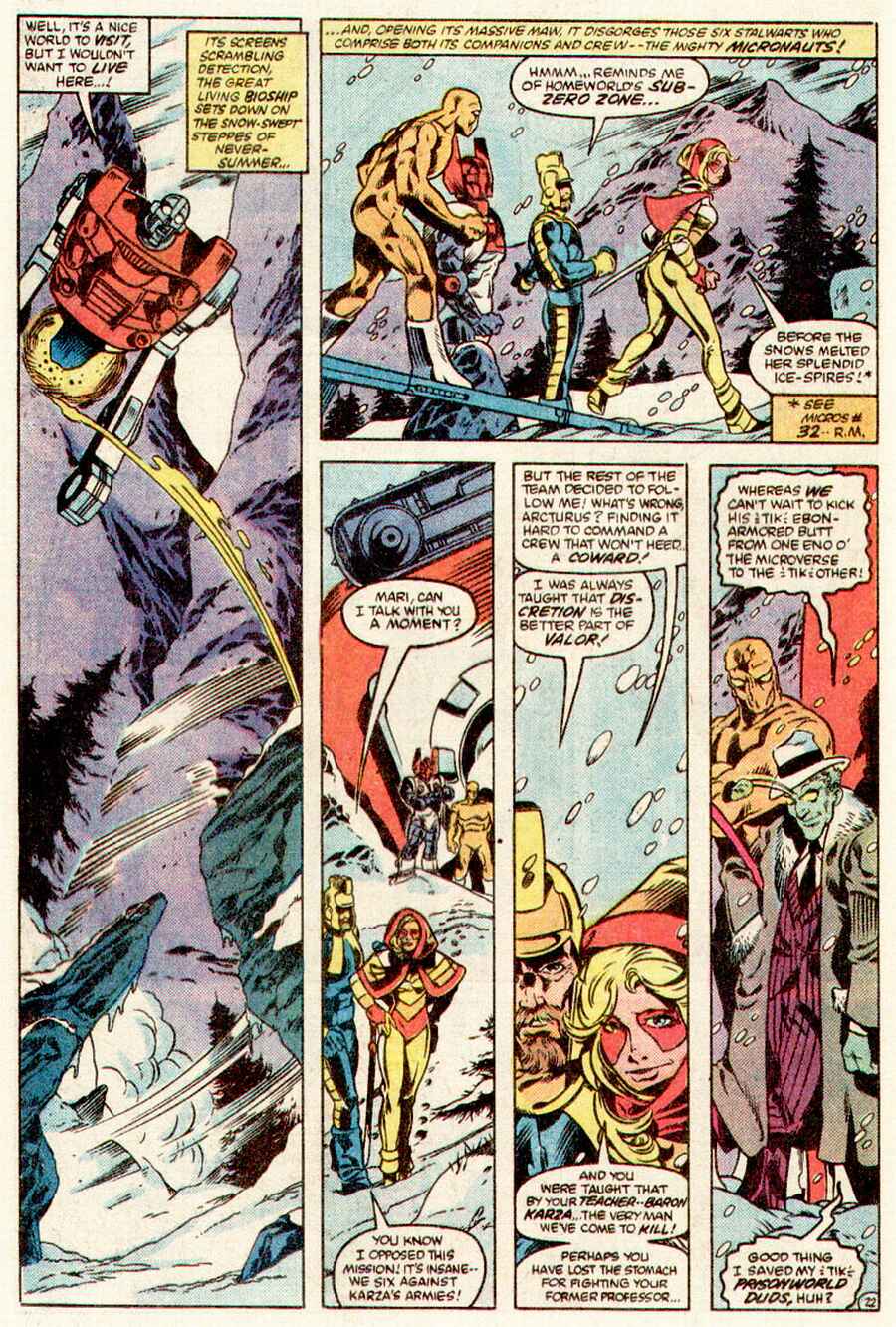 Read online Micronauts (1979) comic -  Issue #57 - 19