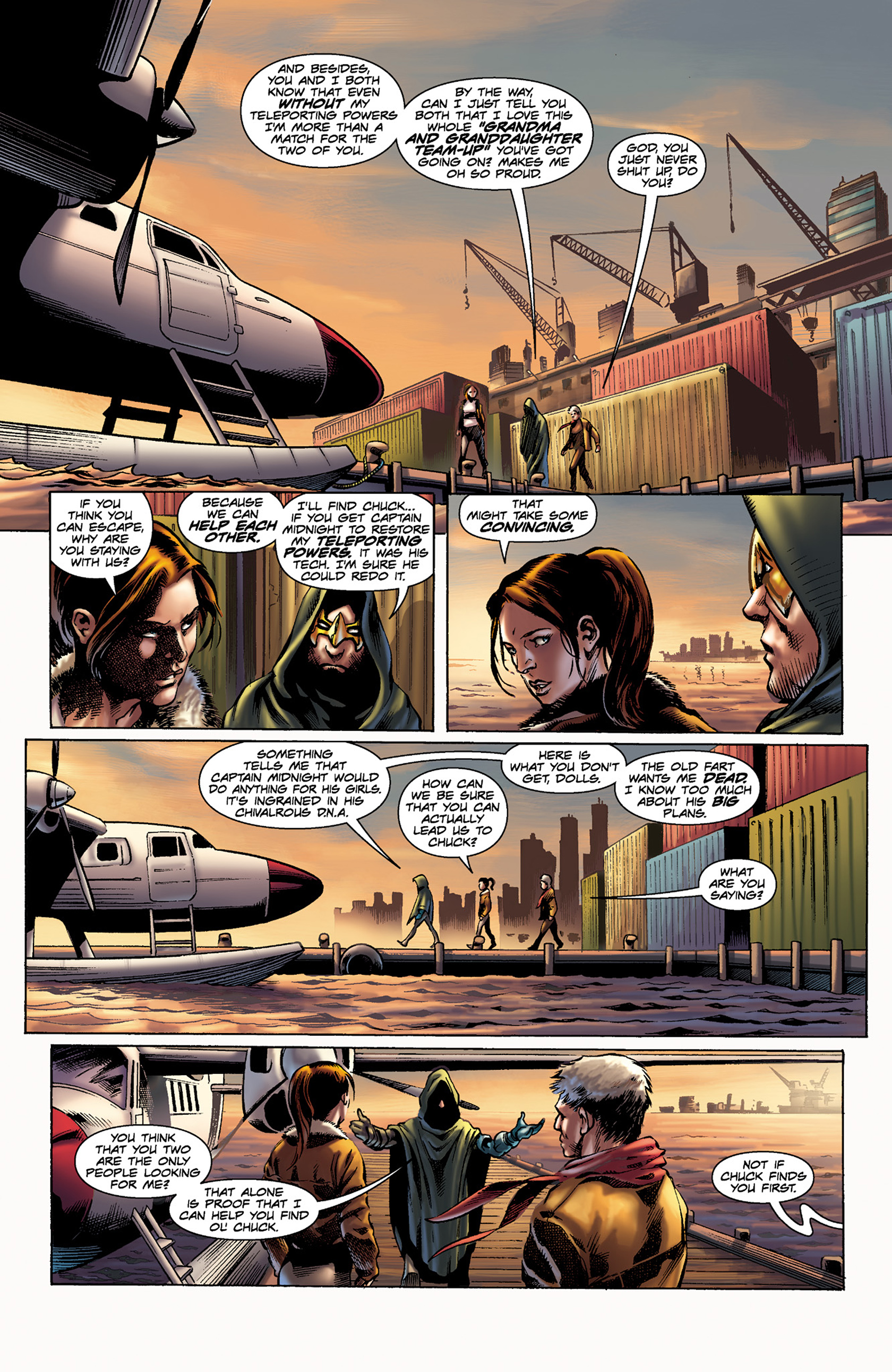 Read online Captain Midnight comic -  Issue #14 - 11