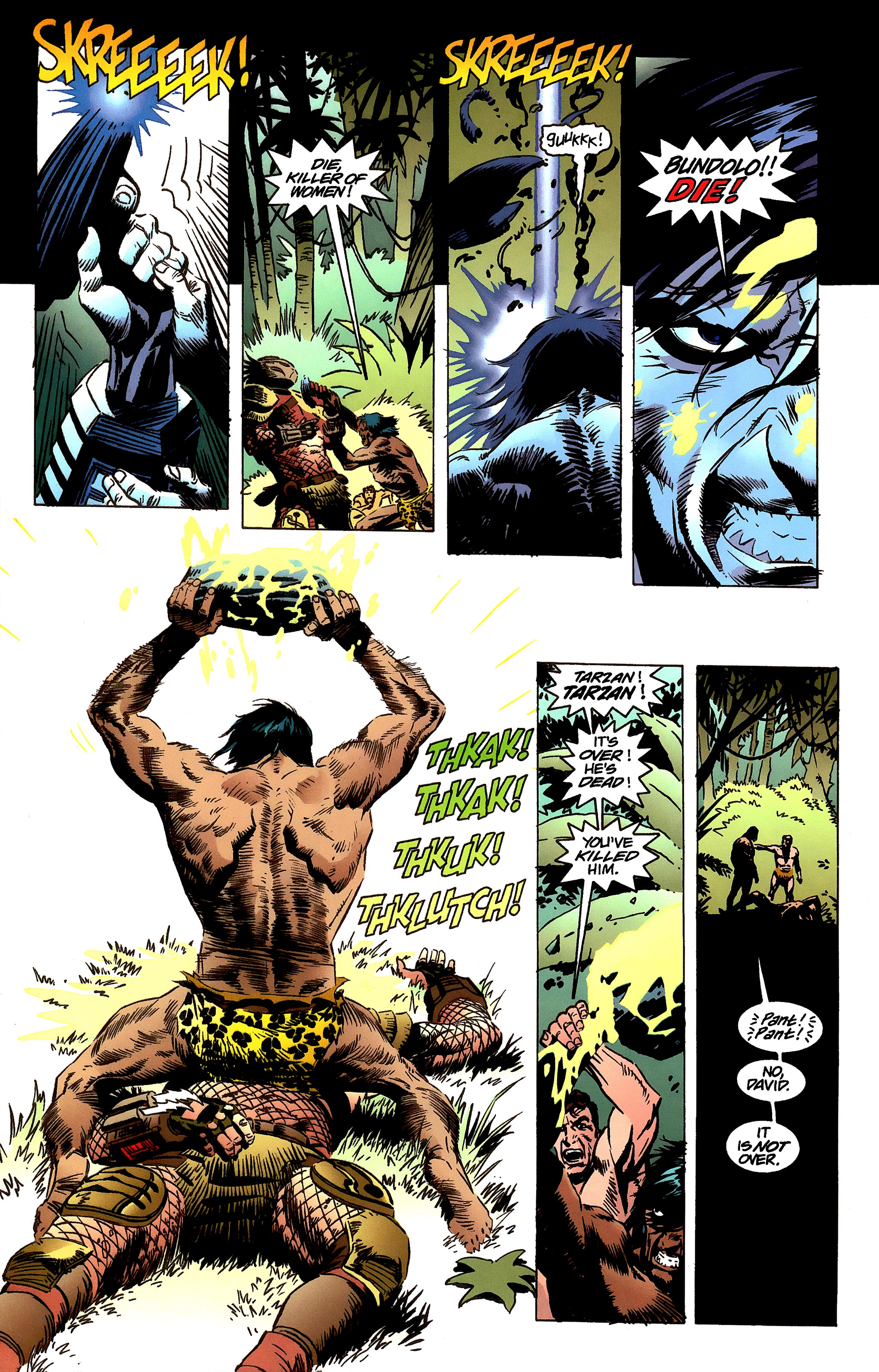 Read online Tarzan vs. Predator at the Earth's Core comic -  Issue #3 - 12