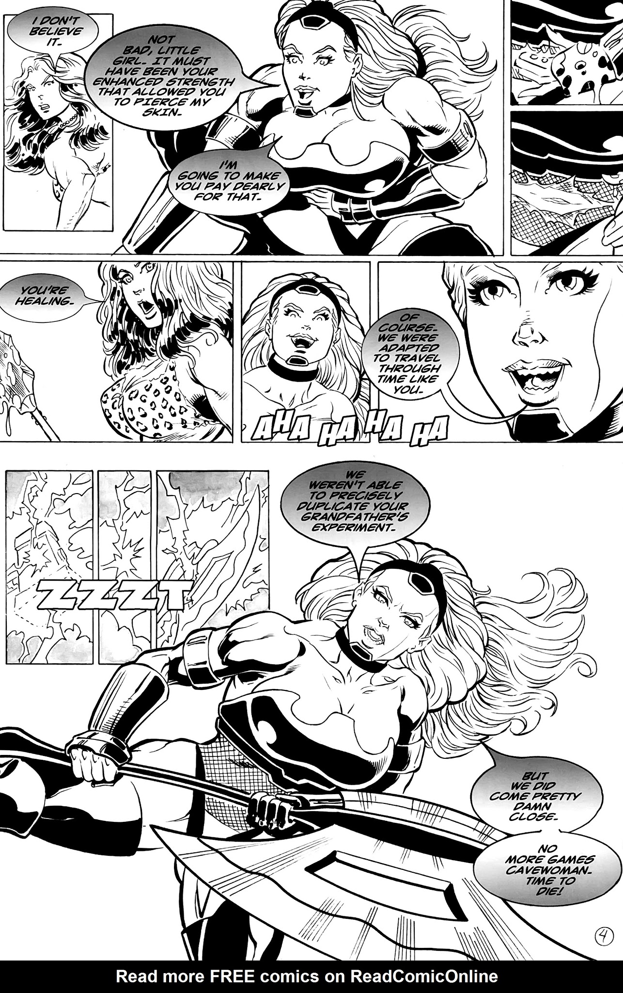 Read online Cavewoman: Sisters of the Arena comic -  Issue #2 - 6
