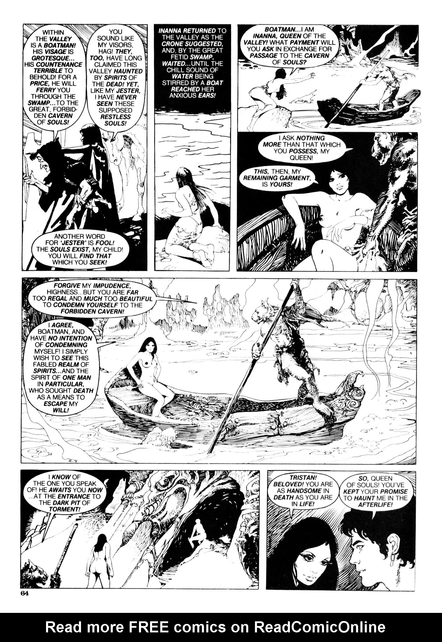 Read online Vampirella (1969) comic -  Issue #110 - 64