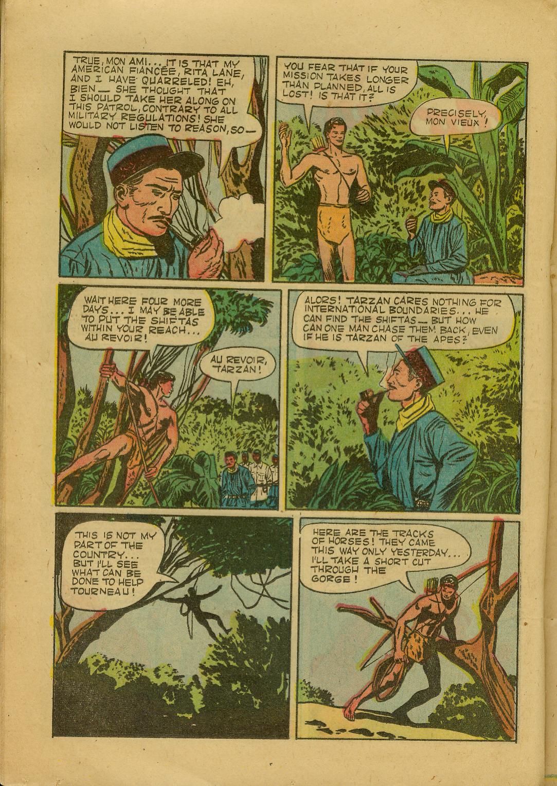 Read online Tarzan (1948) comic -  Issue #17 - 28