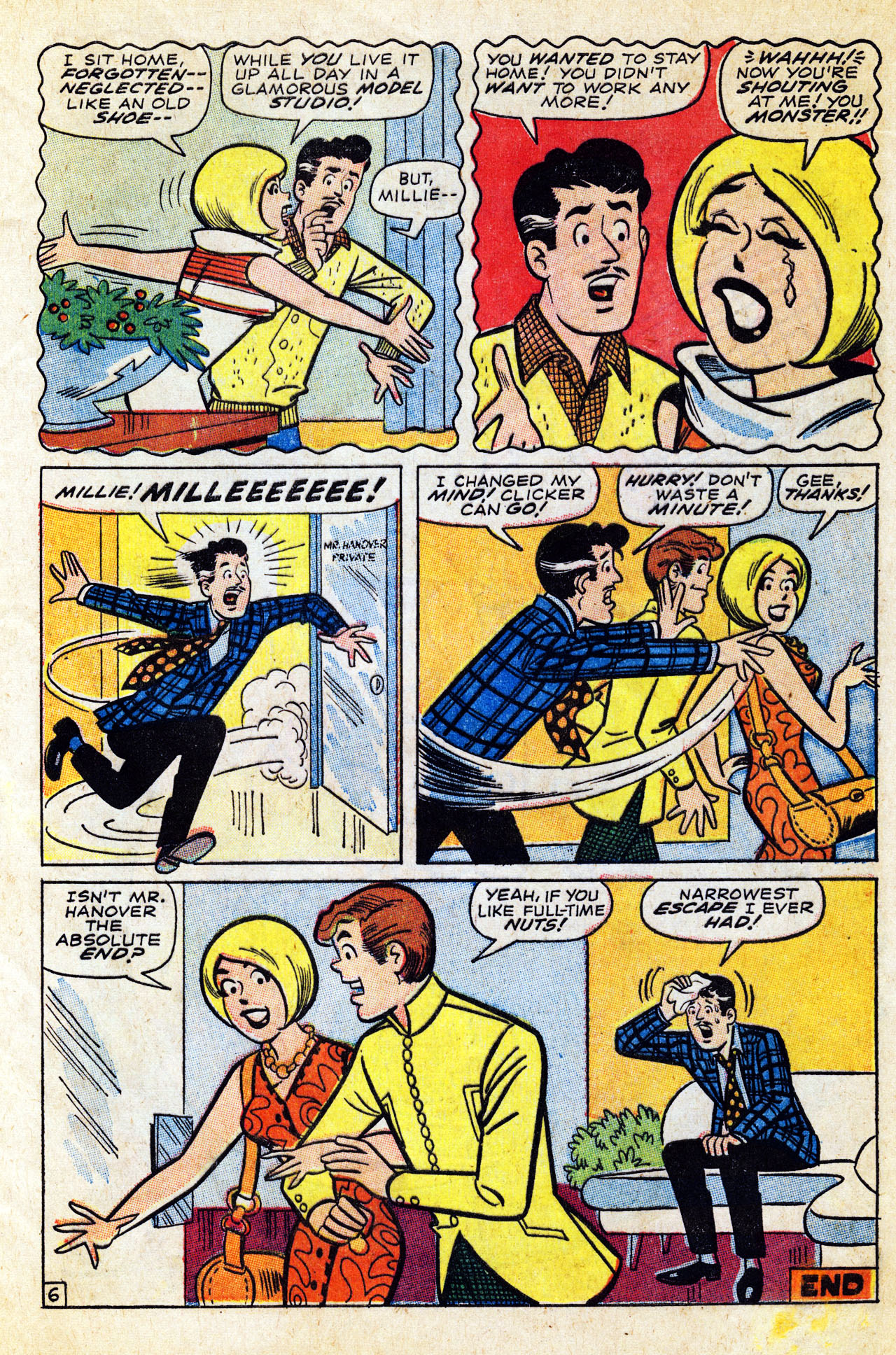 Read online Millie the Model comic -  Issue #162 - 9