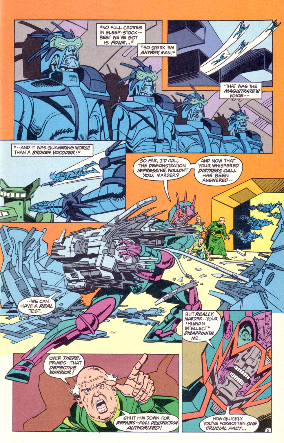 Read online Electric Warrior comic -  Issue #10 - 6