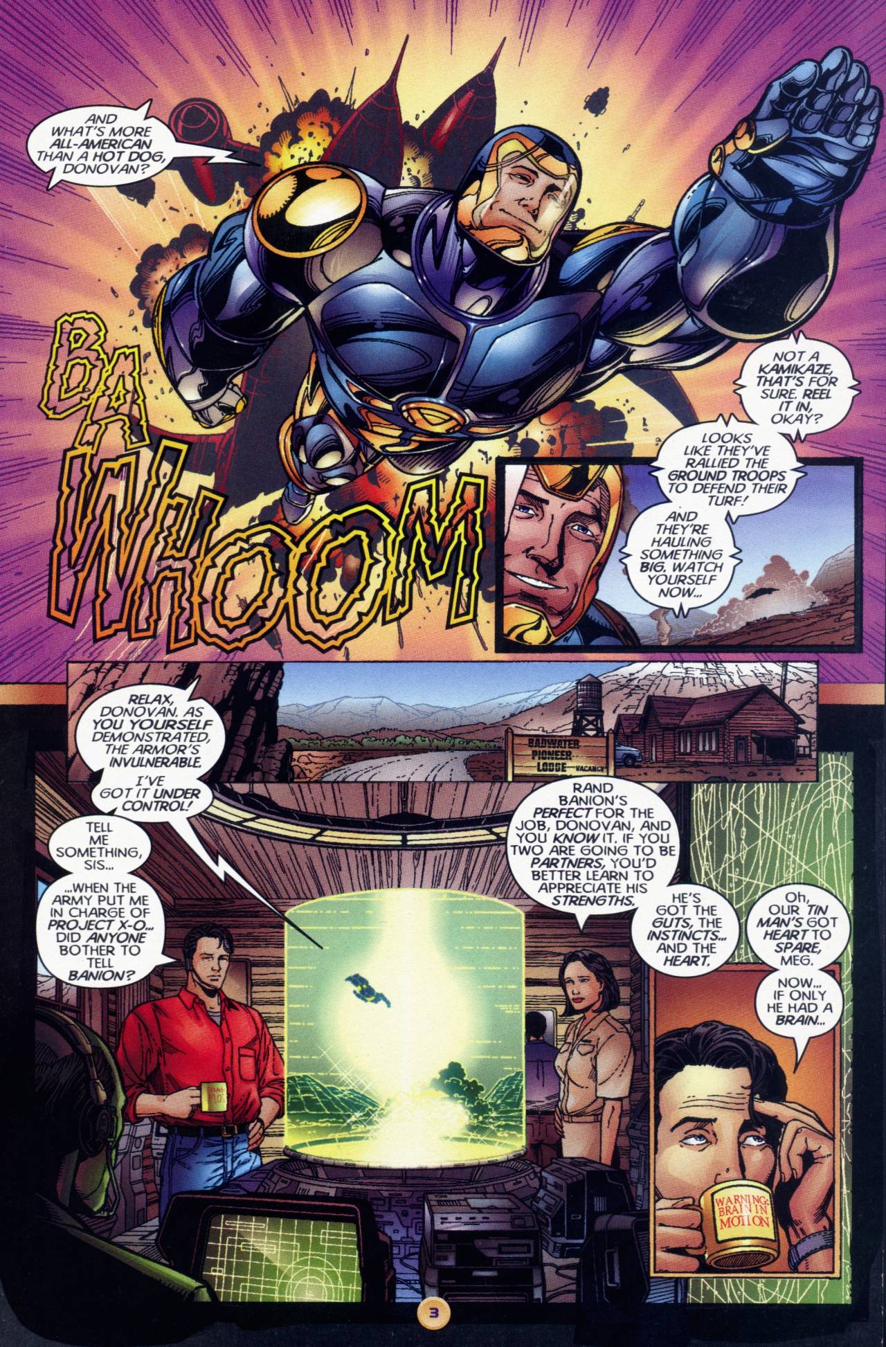 Read online X-O Manowar (1996) comic -  Issue #1 - 4