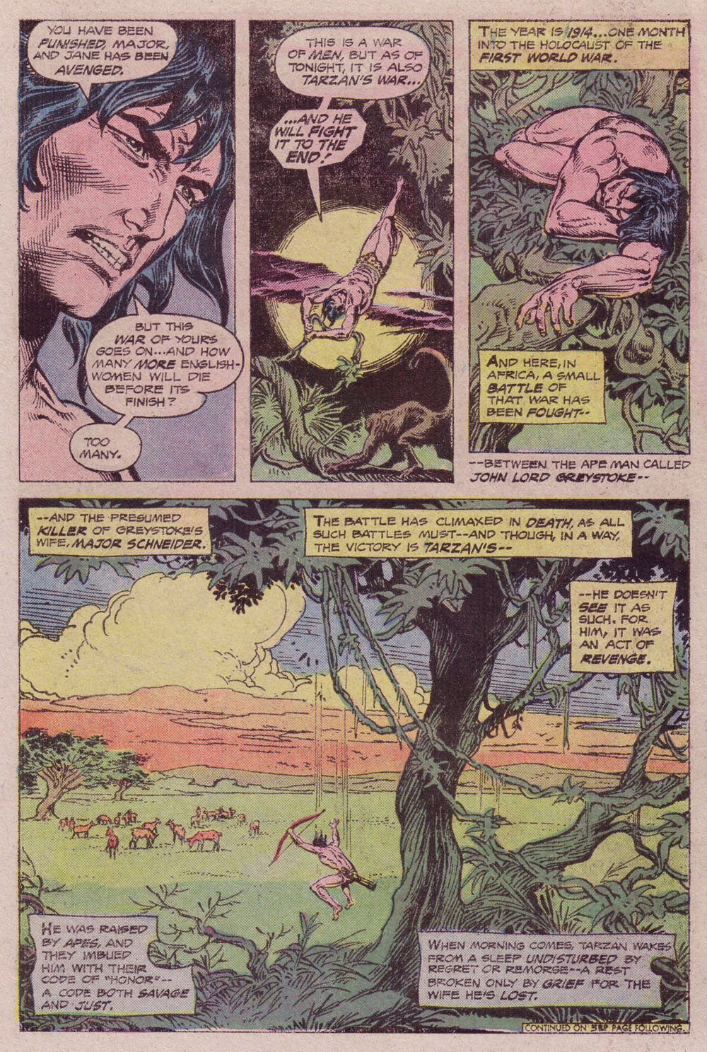 Read online Tarzan (1972) comic -  Issue #251 - 4
