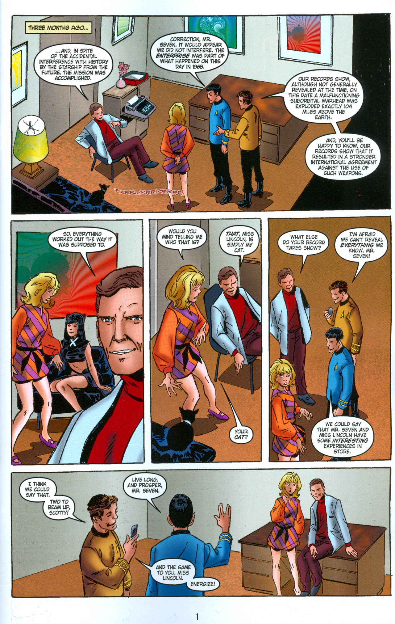 Read online Star Trek: Assignment: Earth comic -  Issue #1 - 3