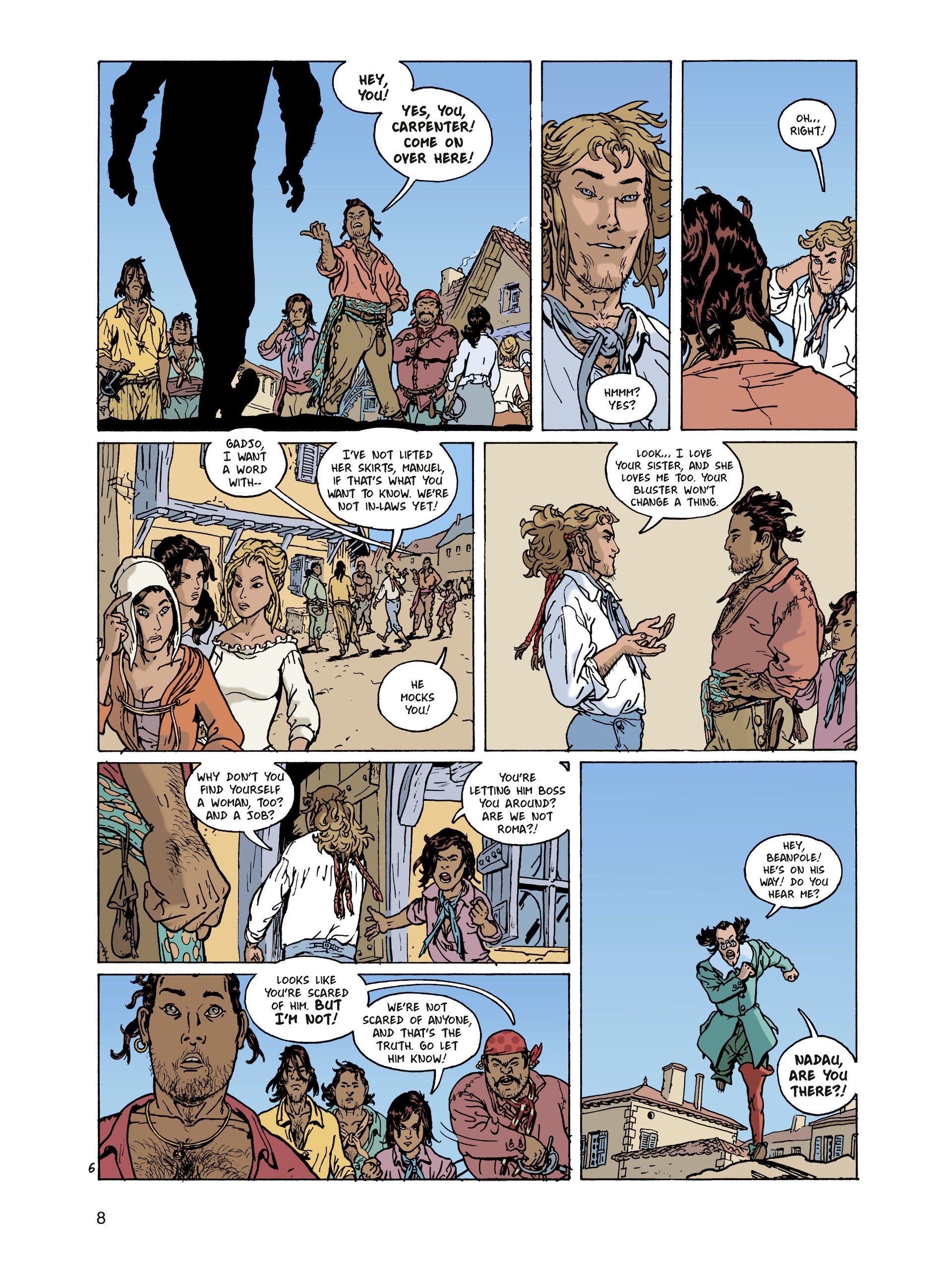 Read online Gypsies of the High Seas comic -  Issue # TPB 1 - 8